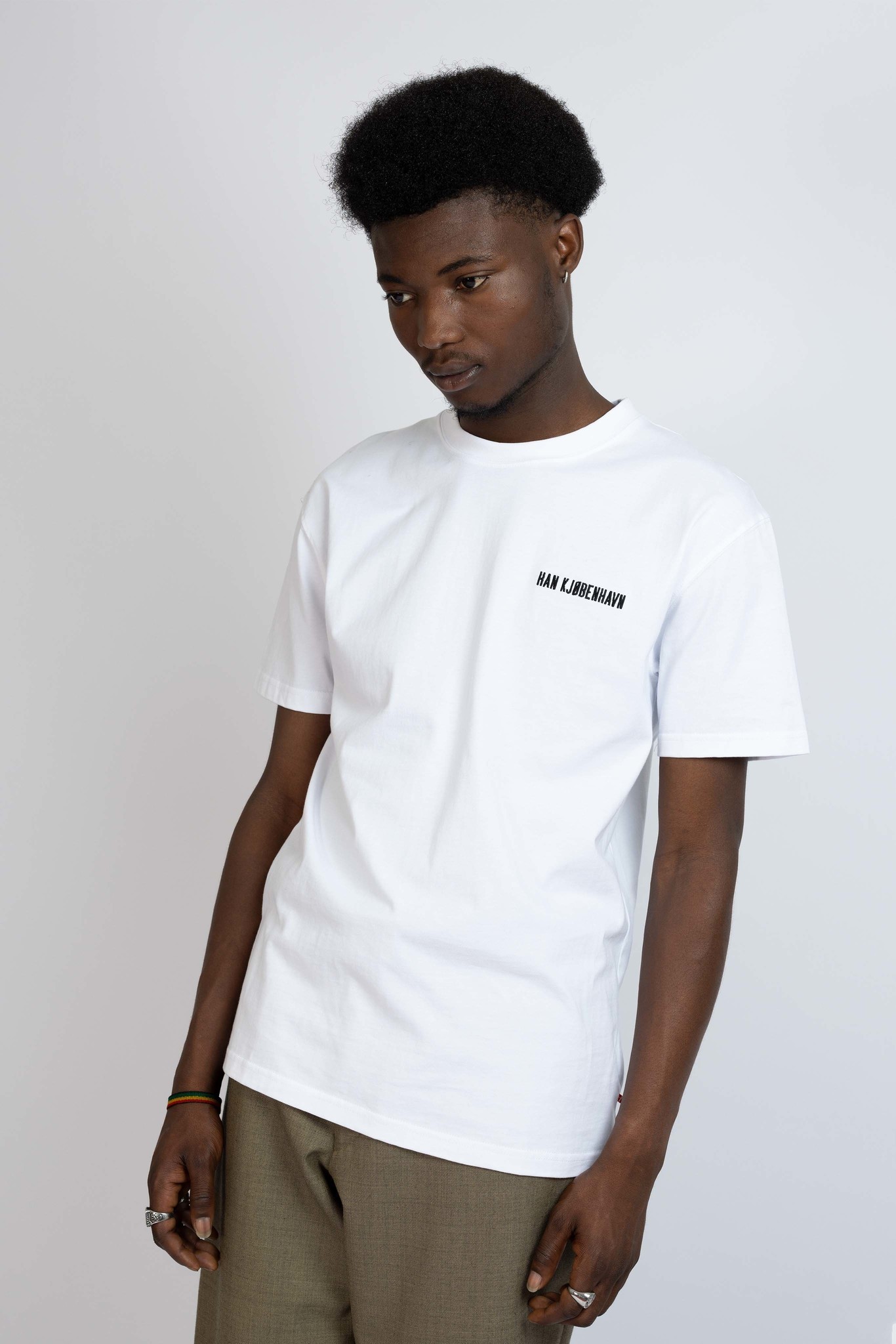 Casual Tee White Logo