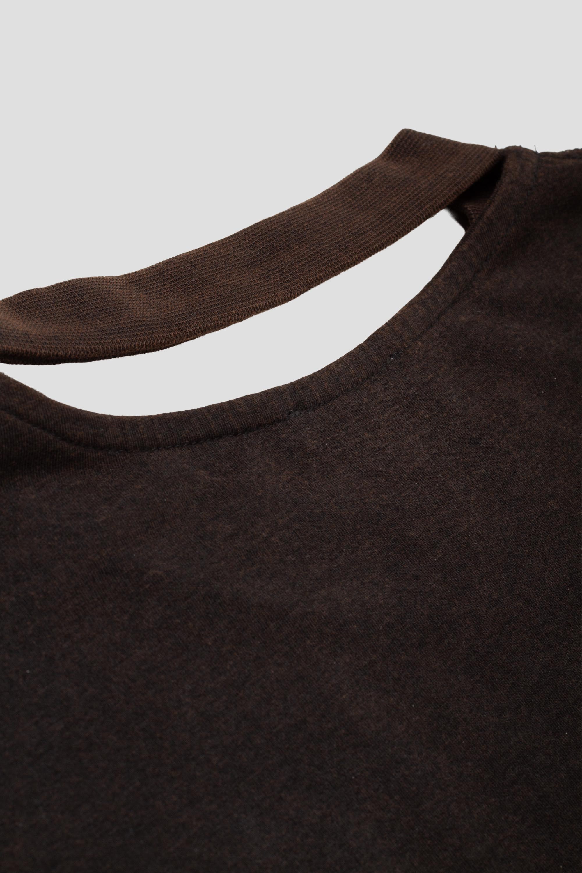 Boxy T-Shirt S/S Faded Black