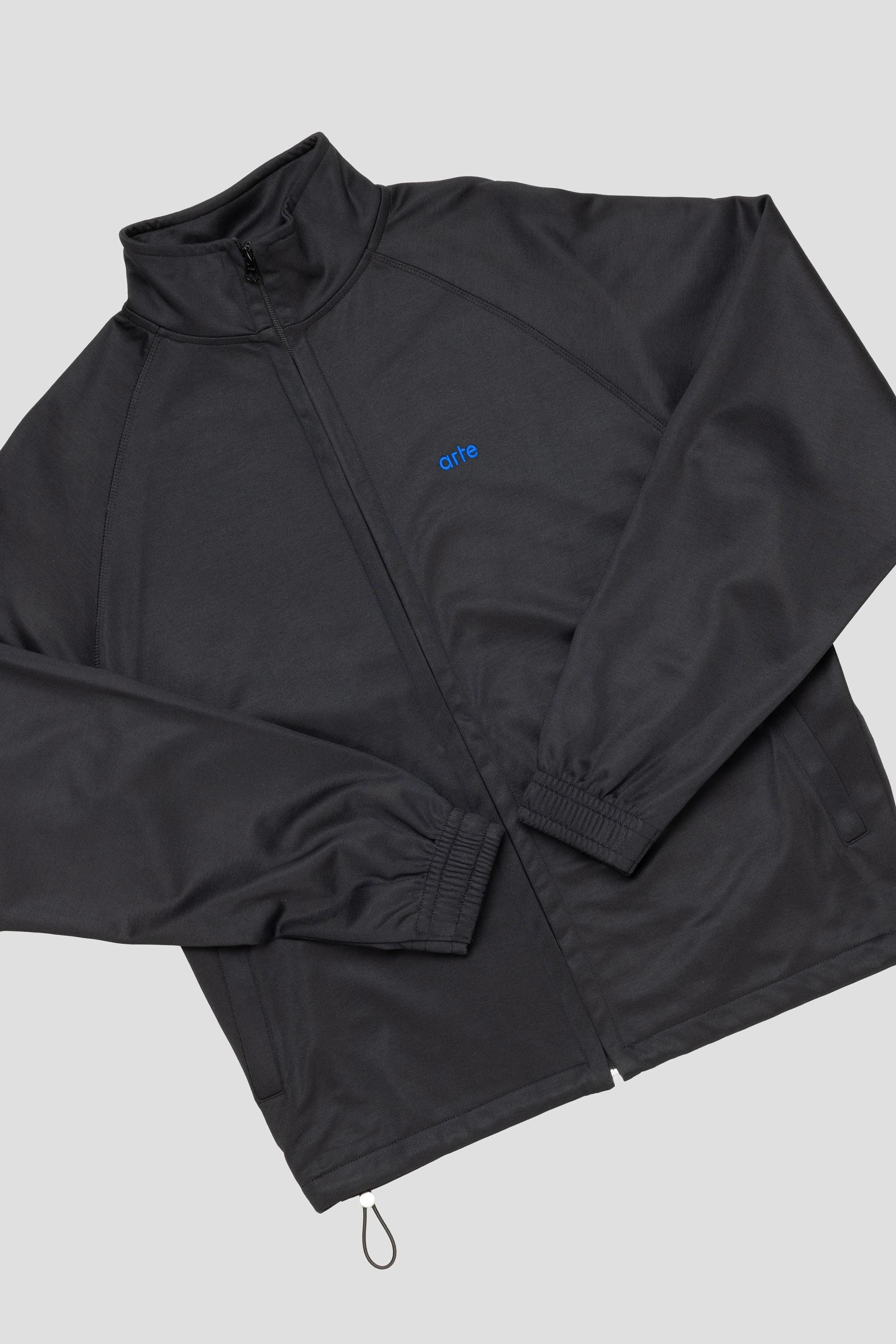 Carded Tracksuit Top Black
