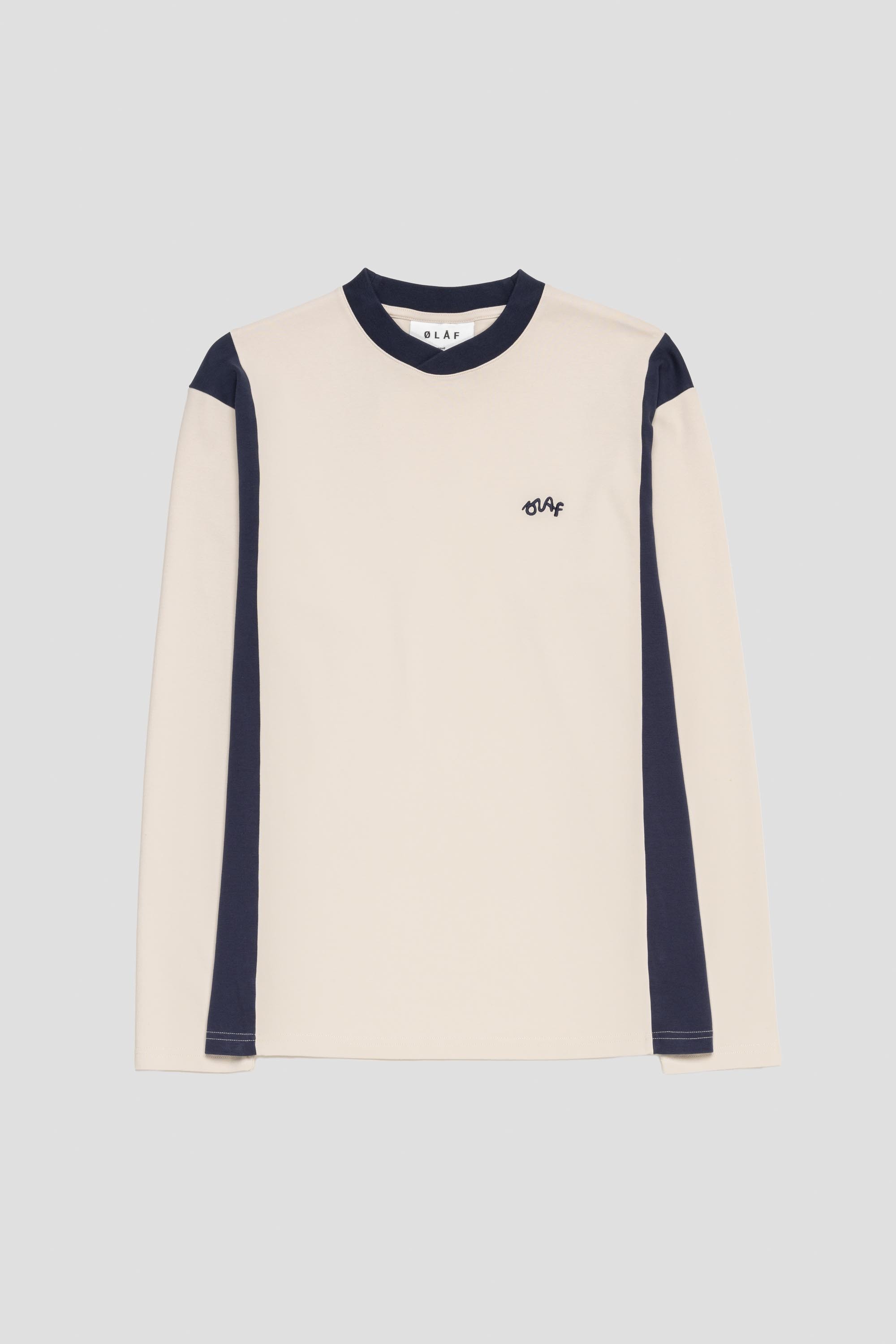 Panel Tee LS Cement/Navy