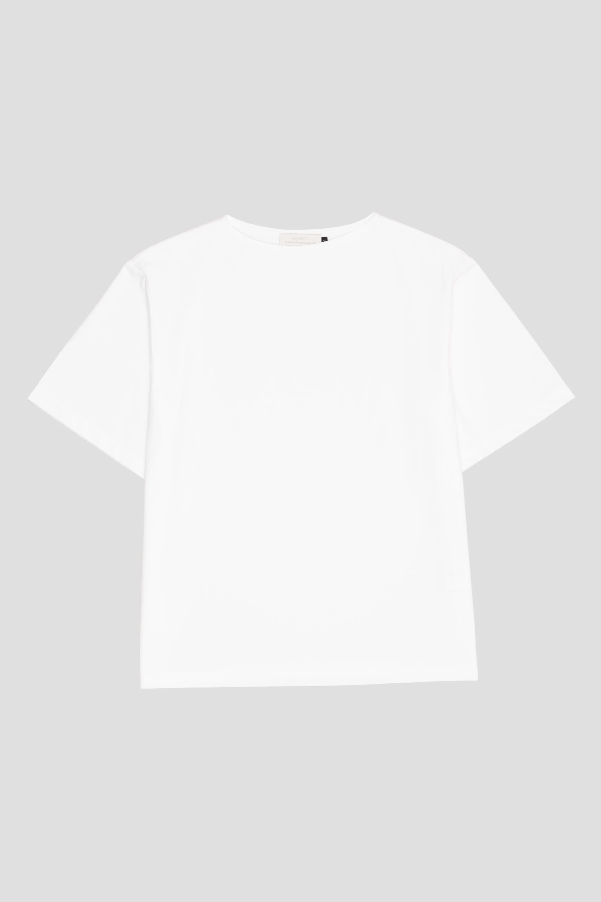 Boat Neck T-Shirt White