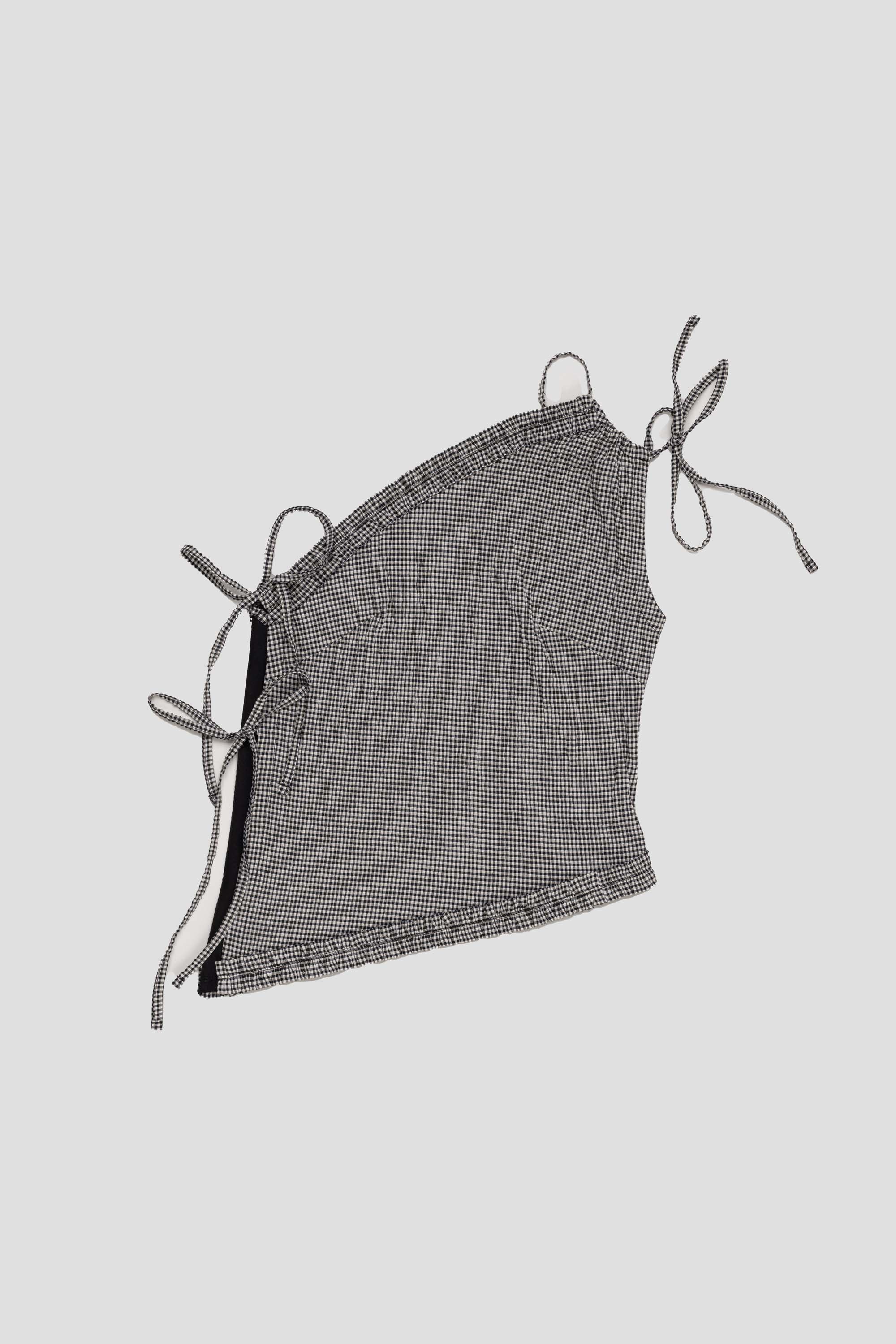 Seersucker Shoulder Top
