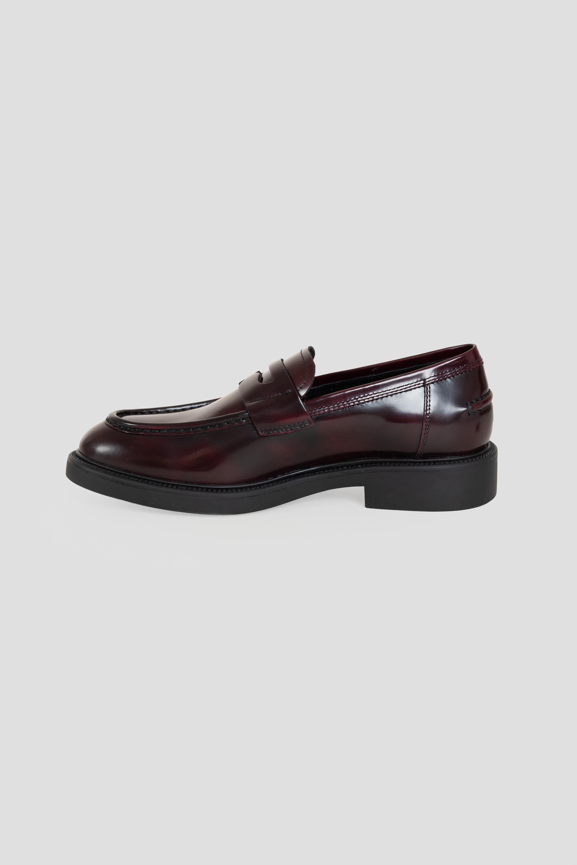 Alex M Loafers Dark Bordeaux
