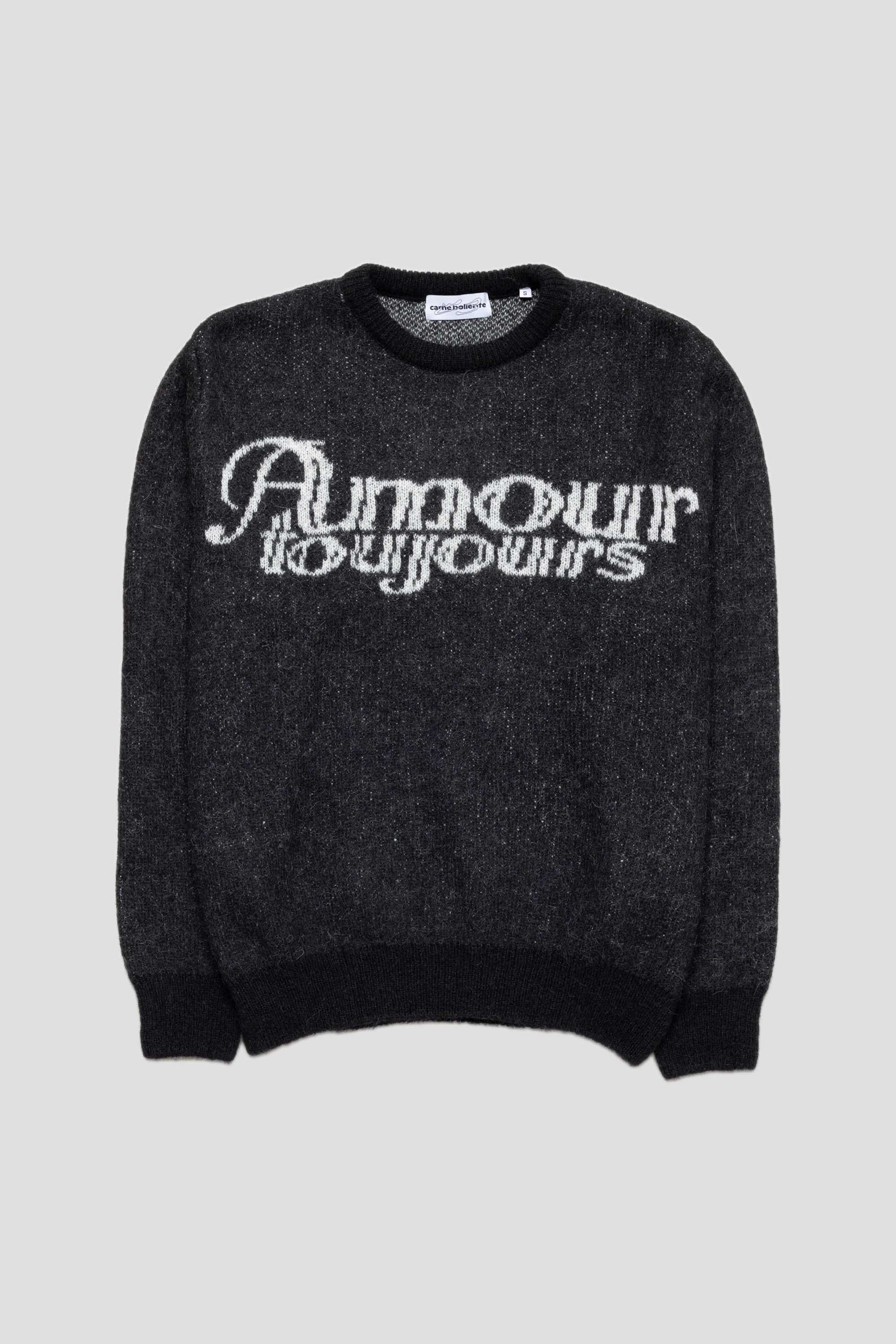 Mon Amour Toujours Knit Black