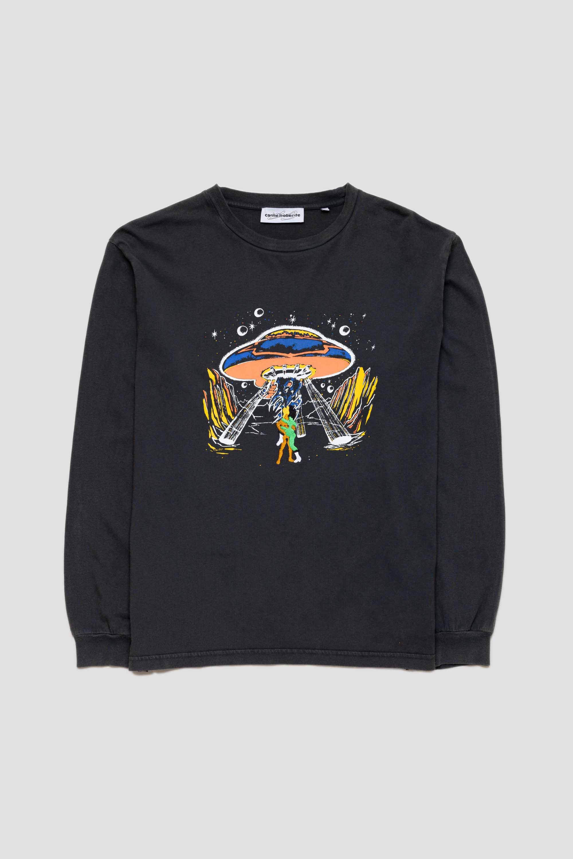 Cosmic Caress LS T-Shirt Off Black