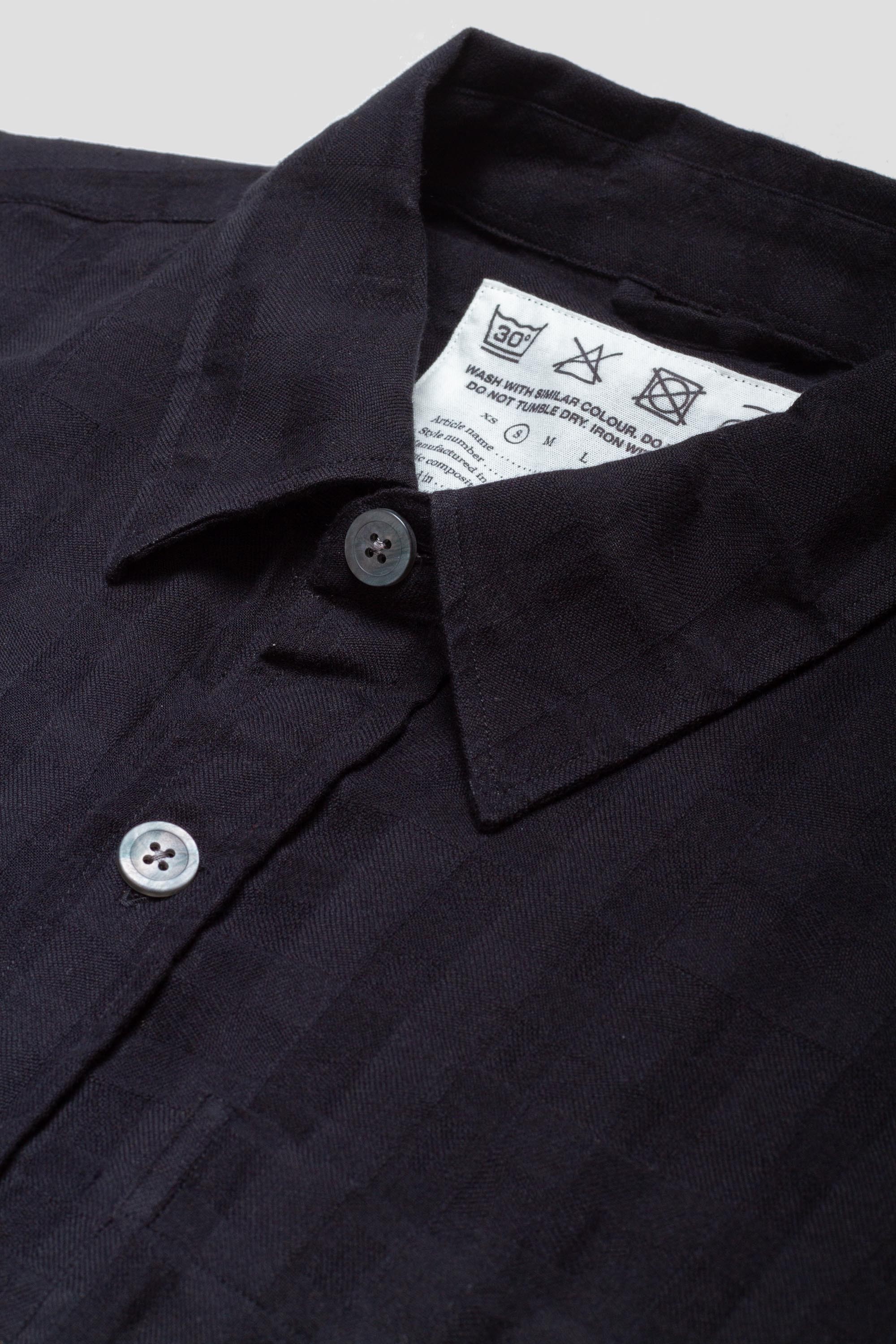 Priority Shirt Black Check