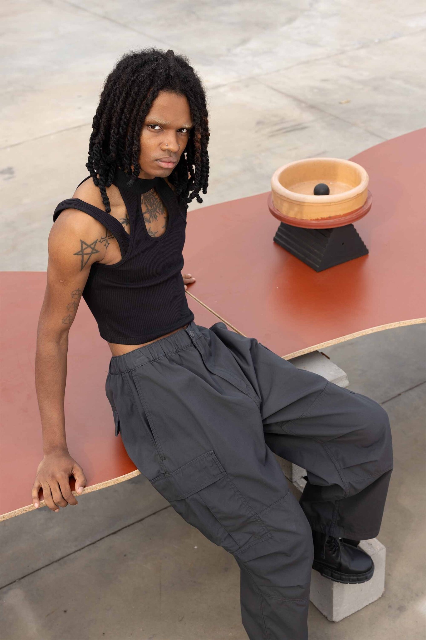 Jet Cargo Pant Vulcan Rinsed