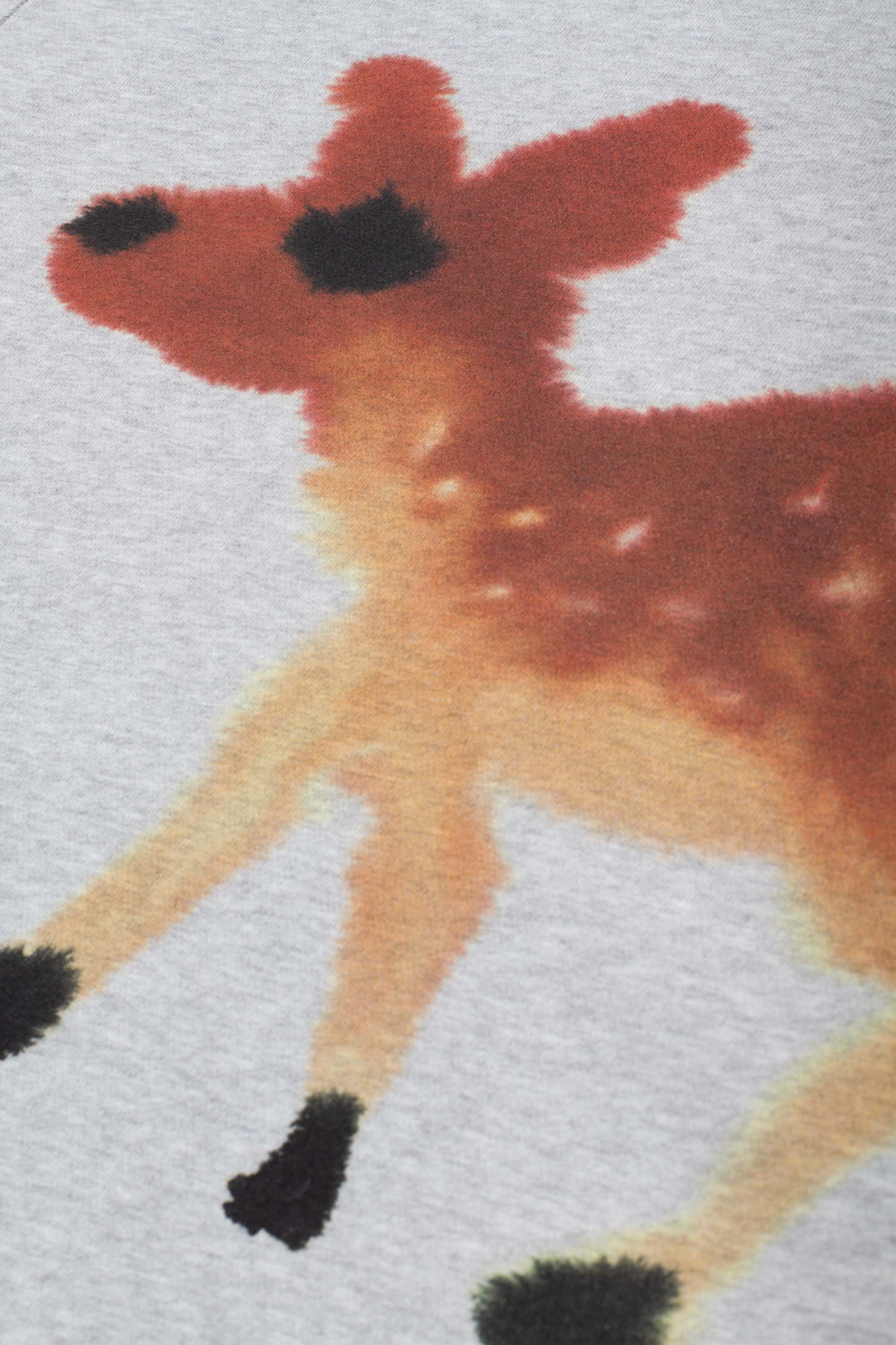 Deer Sweater Grey
