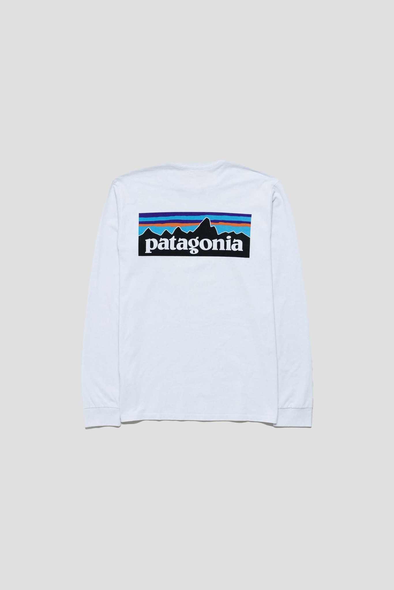 L/S P-6 Logo Responsibili-Tee White