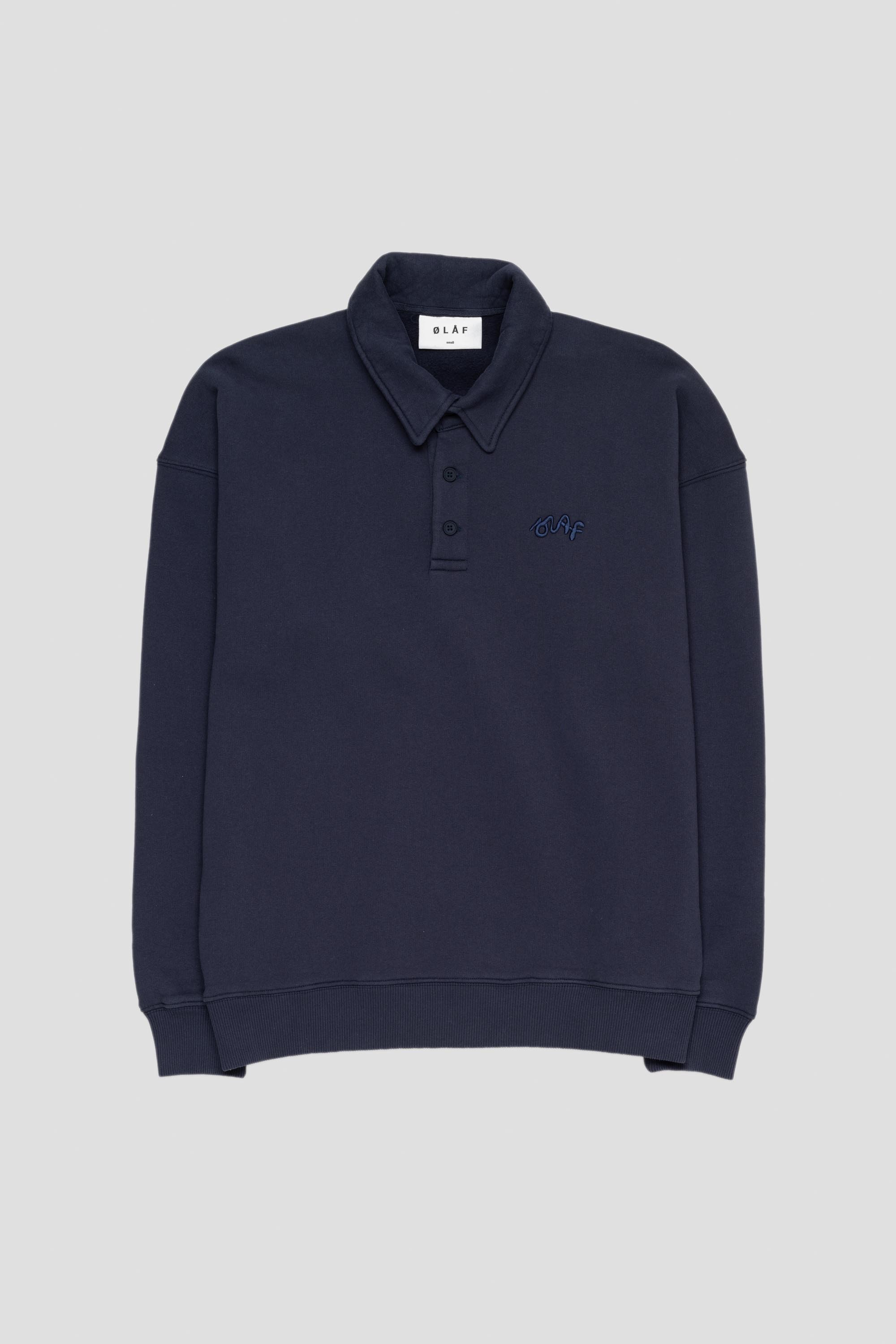 Signature Polo Sweat Navy