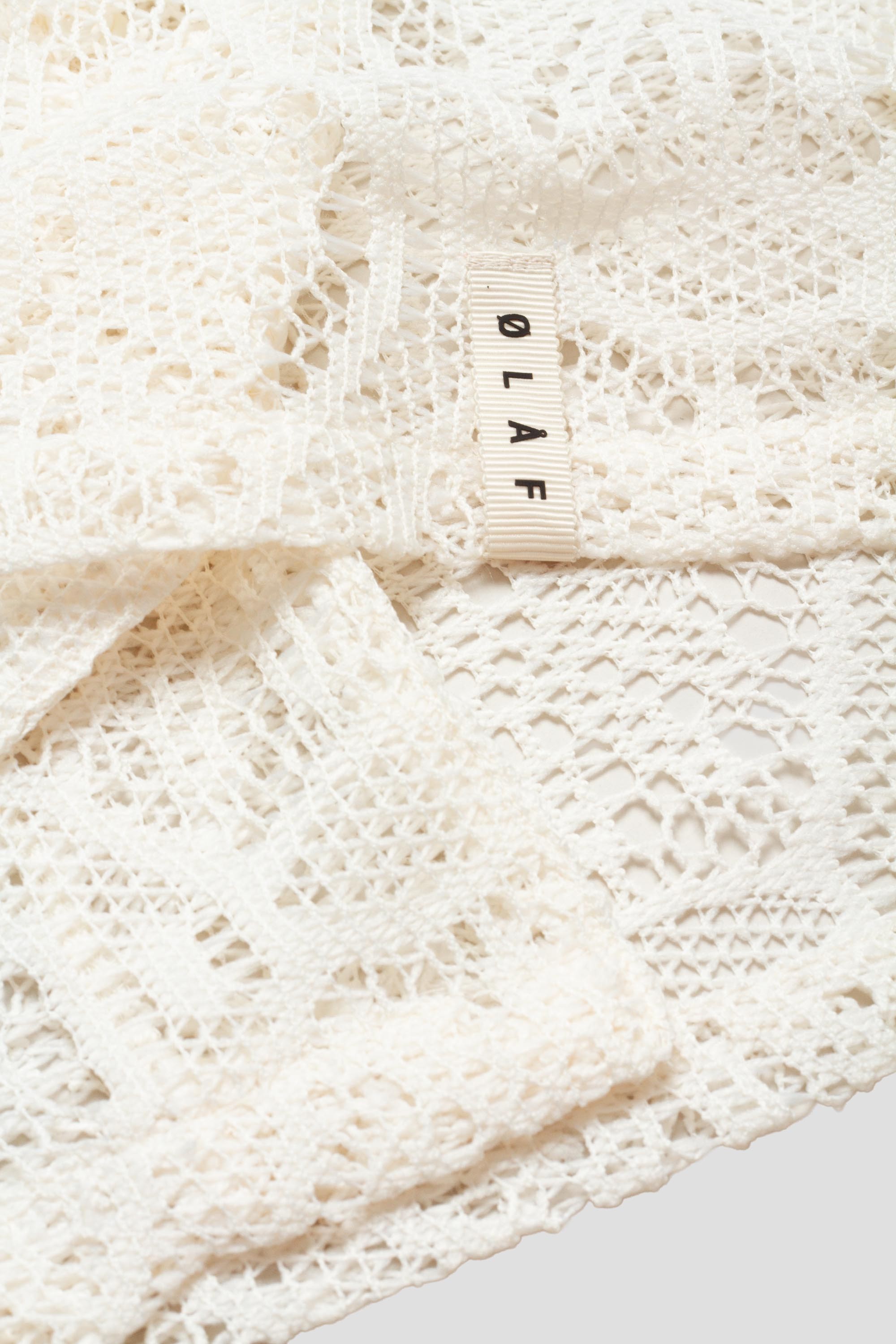 Women's Lace Camp Shirt SS Off White