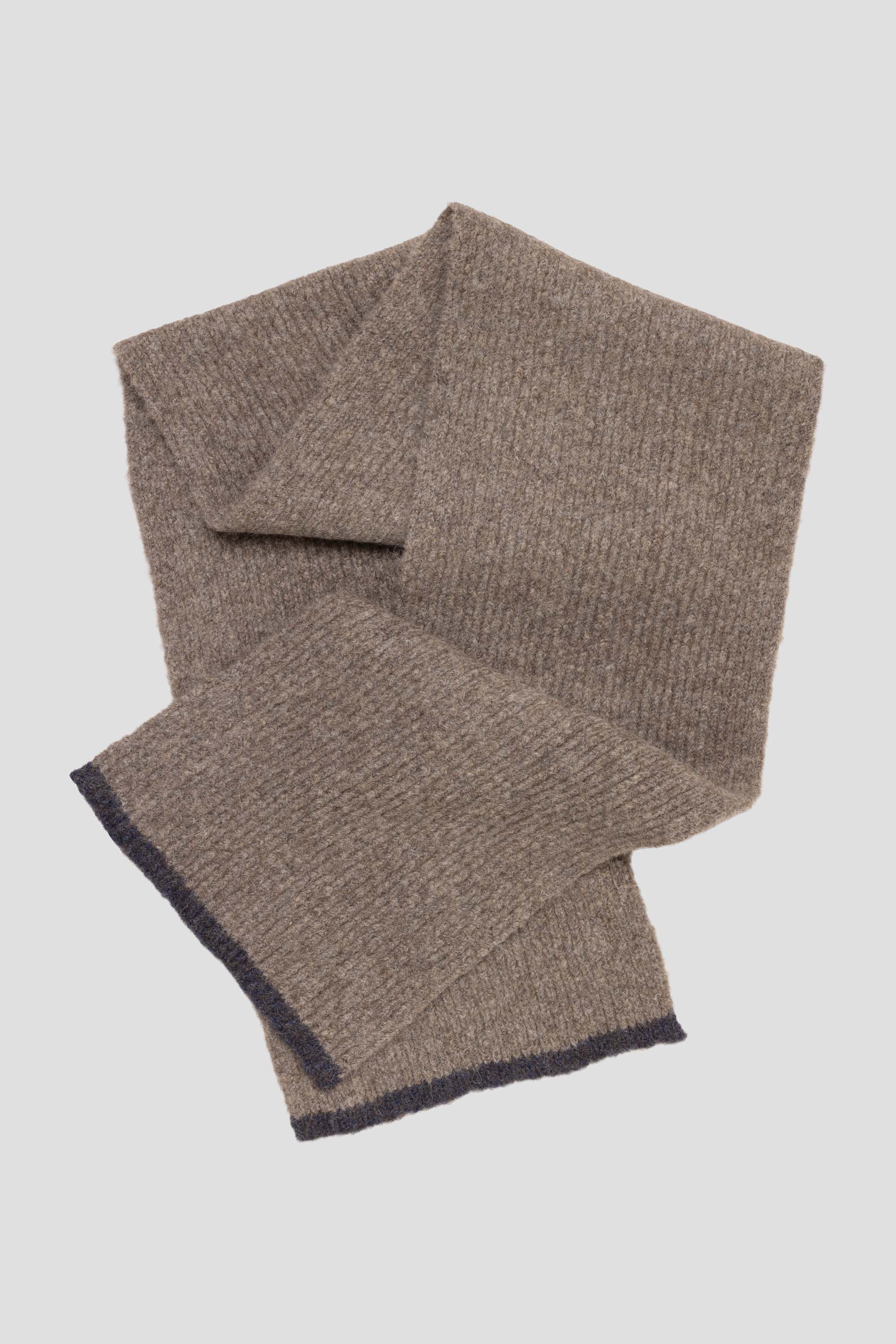 Cozy Scarf Beige Melange Yak