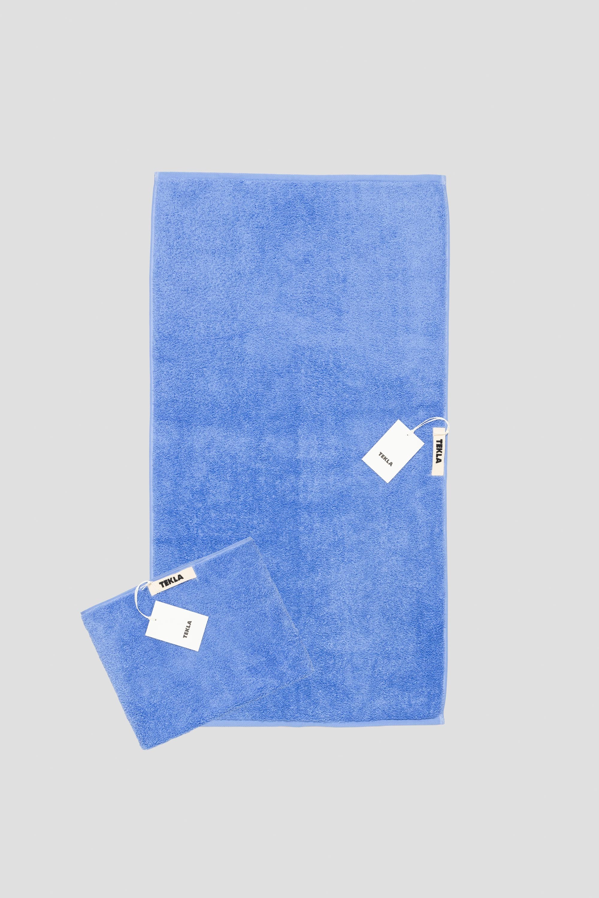 Terry Hand Towel Clear Blue 50x90
