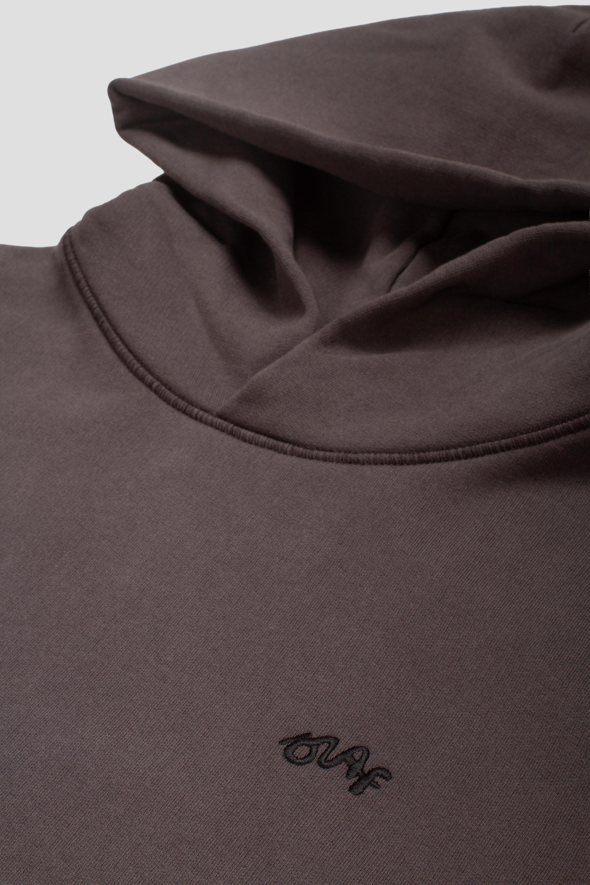 Signature Boxy Hoodie Charcoal