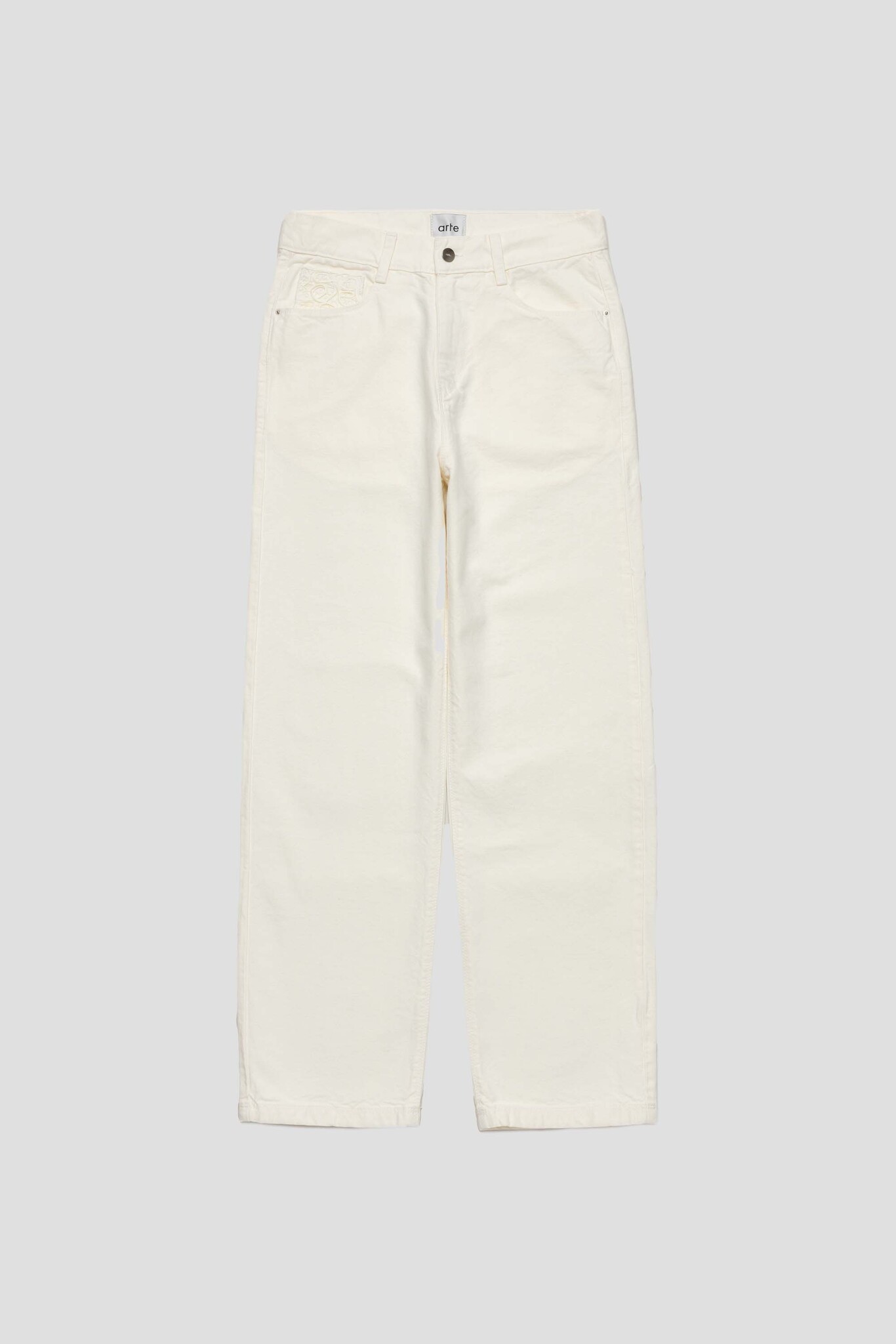 Joshua Detail Pants Cream