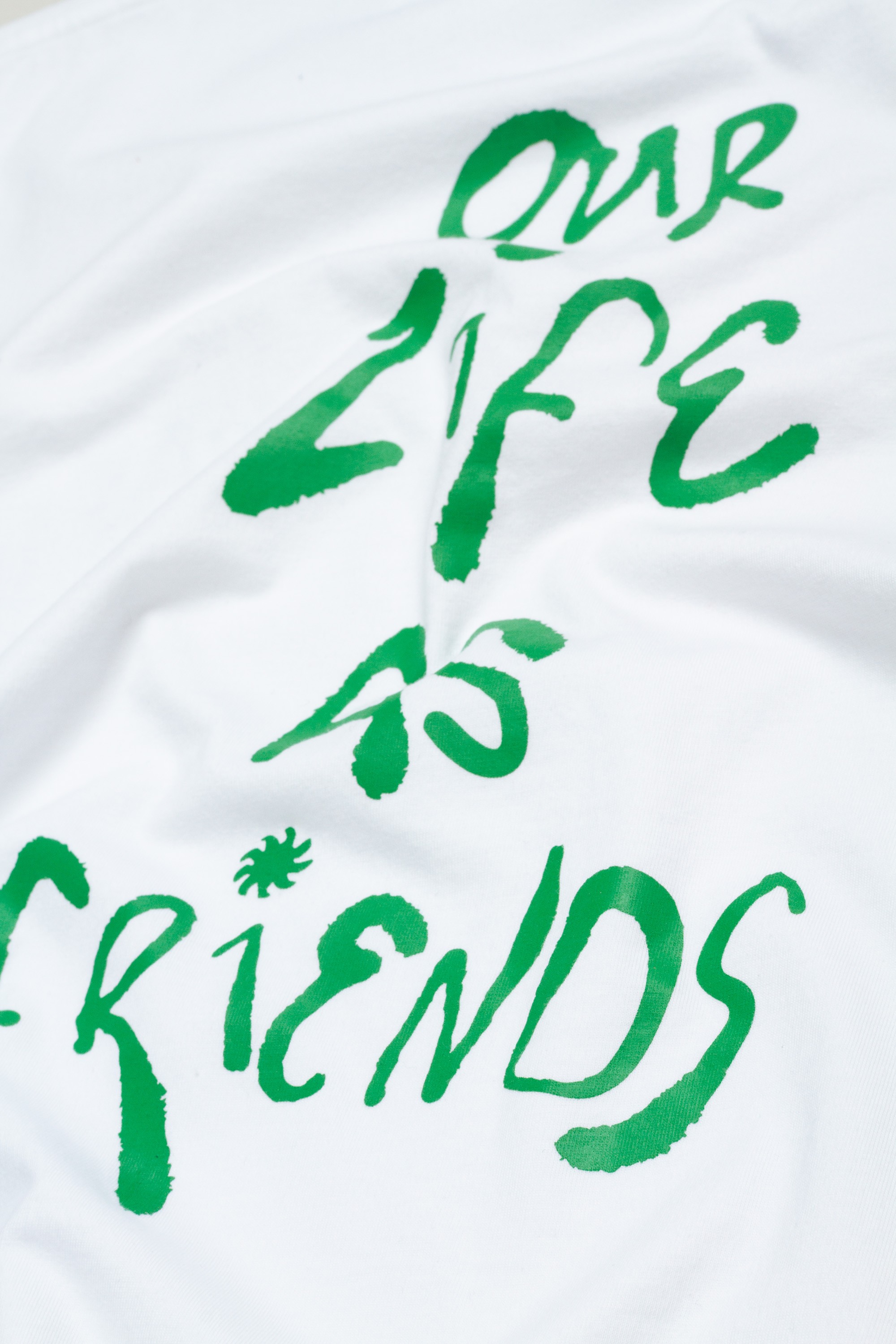 Olaf Tag Tee Optical White