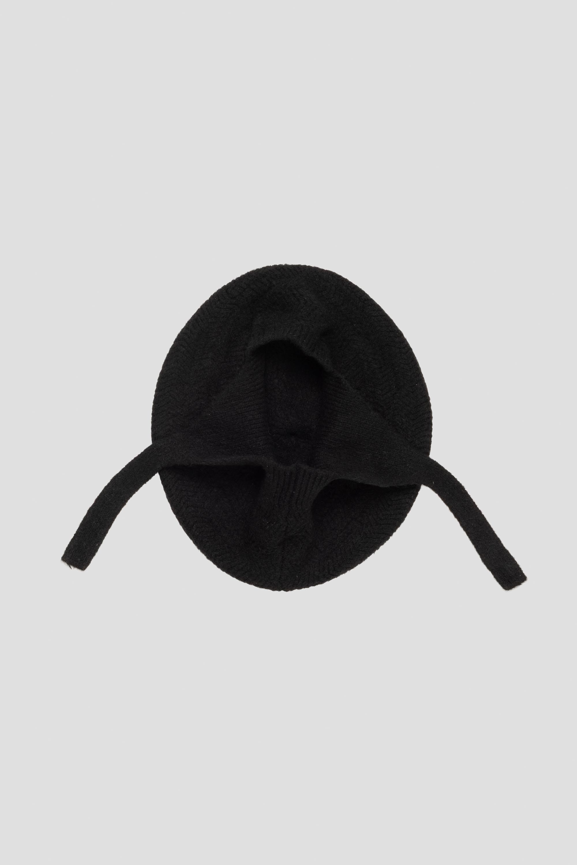 Wool Beret Black