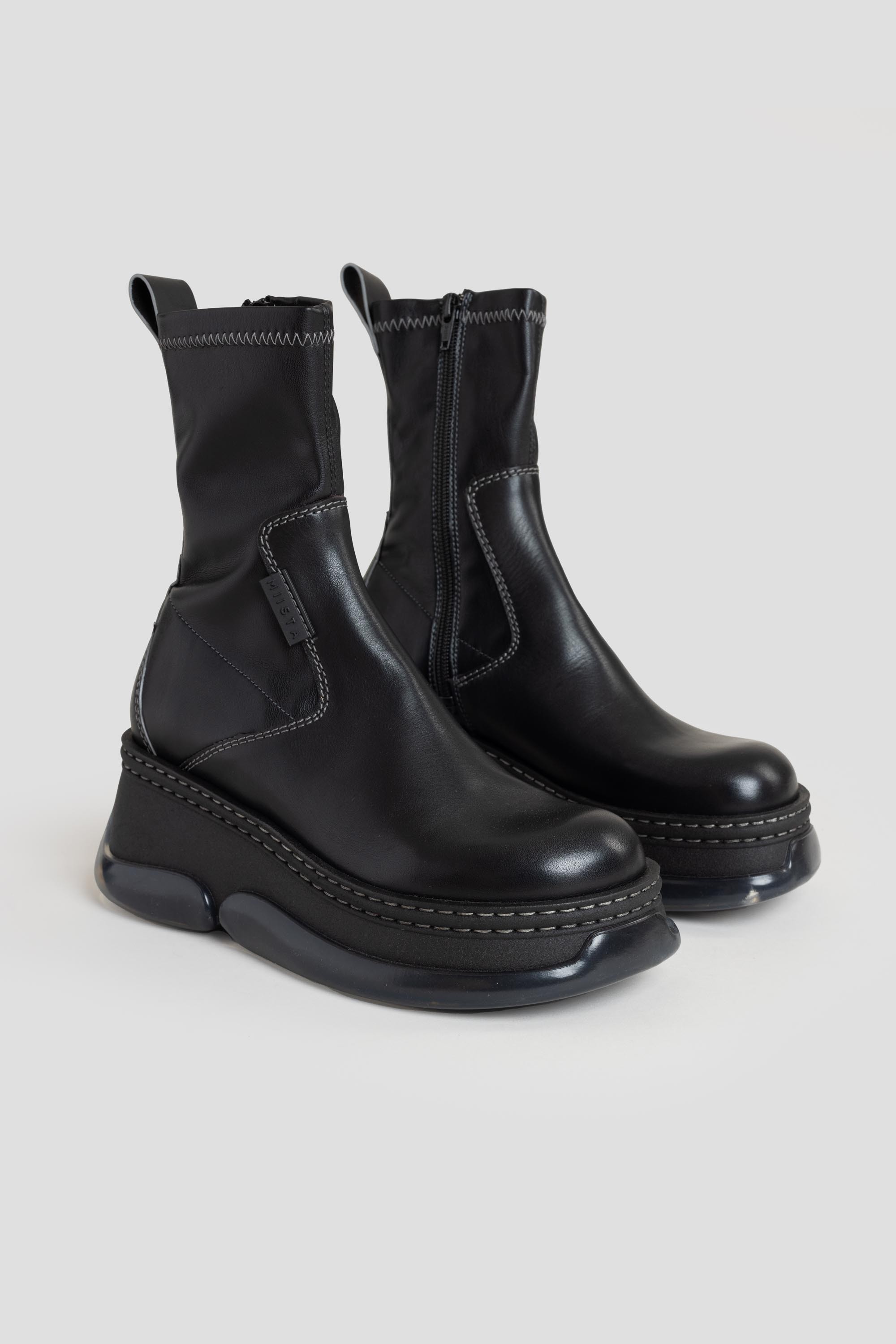 Kattrin Boots Black/Grey