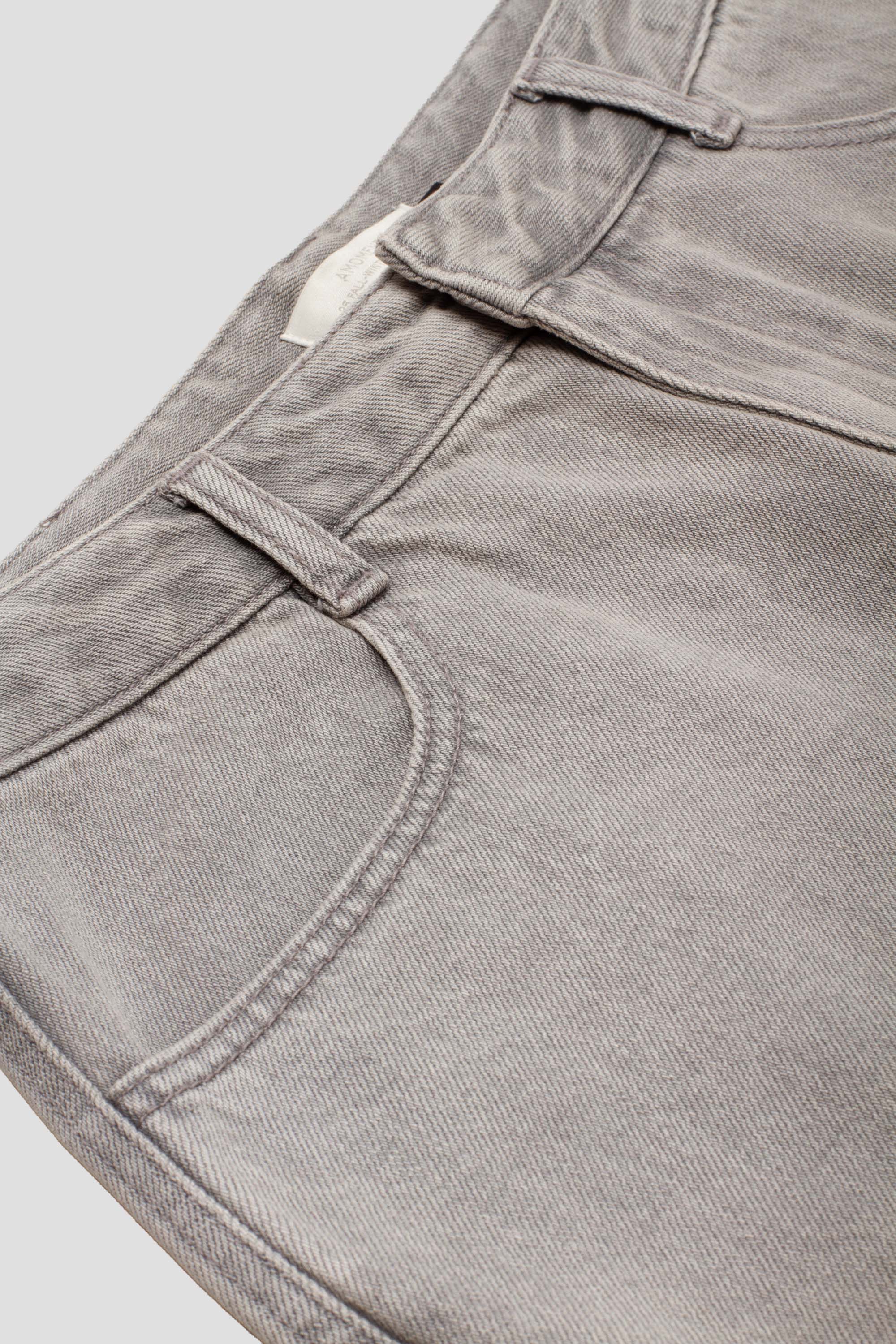 Mens Color Indigo Denim Grey