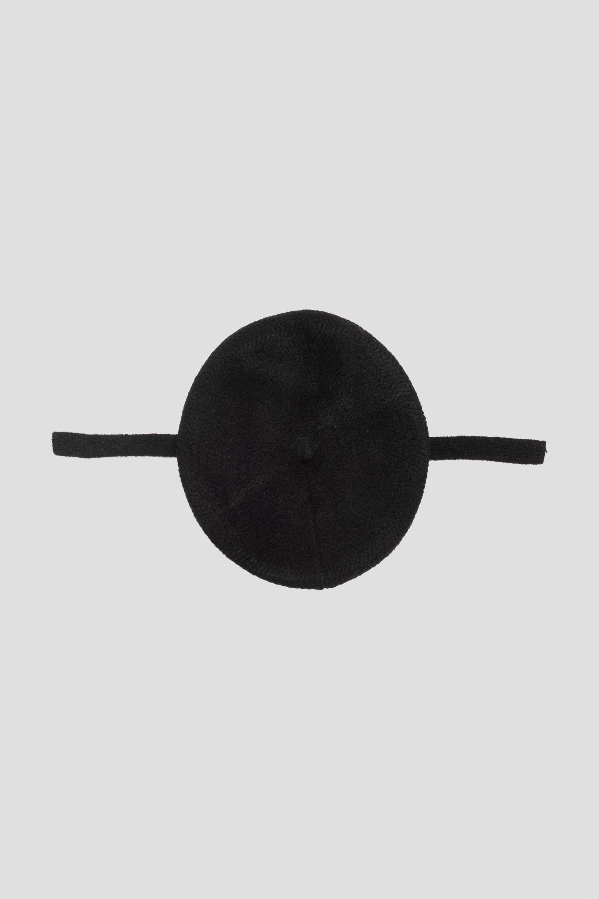 Wool Beret Black
