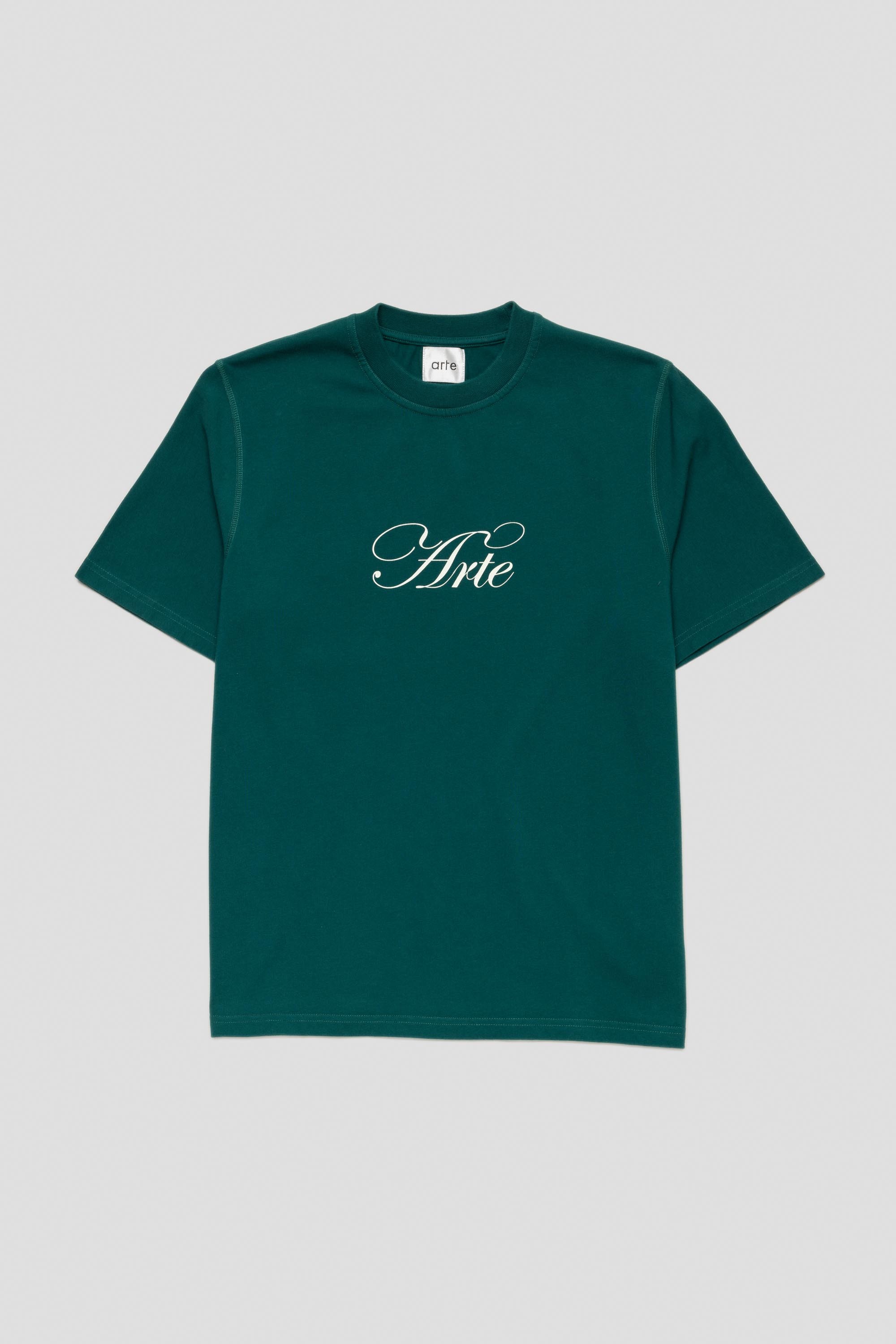 Script Logo T-Shirt Green