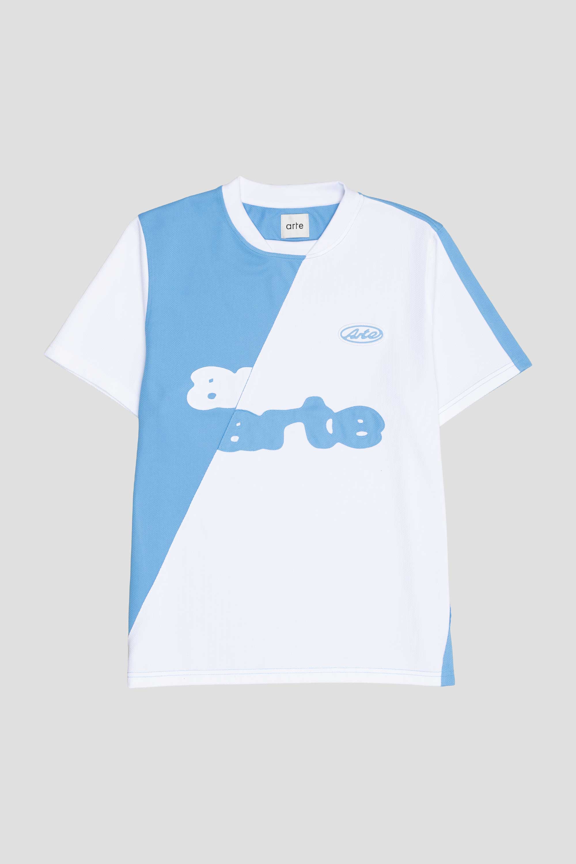 Football T-Shirt Blue/White