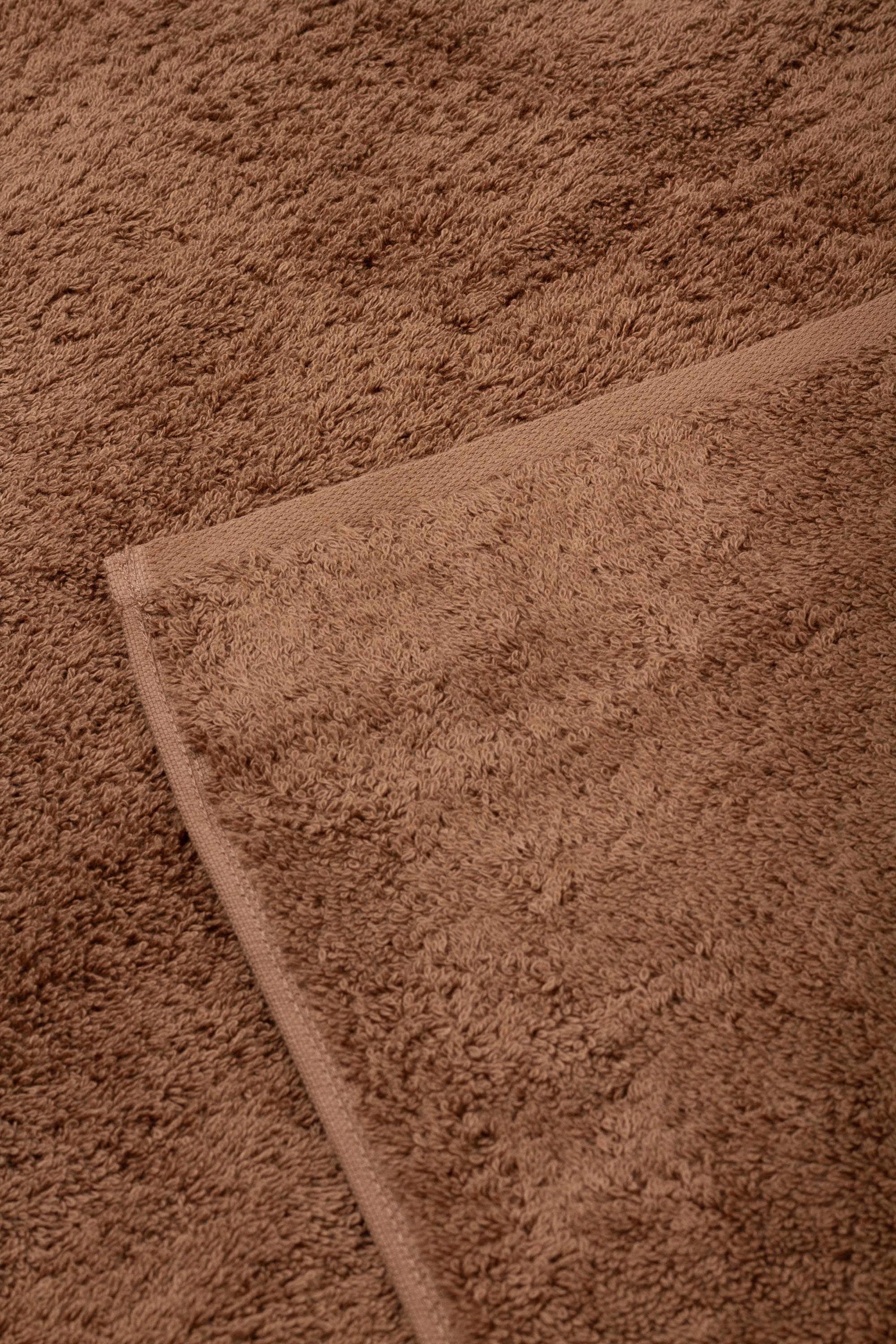 Terry Towel Bath Towel Kodiak Brown