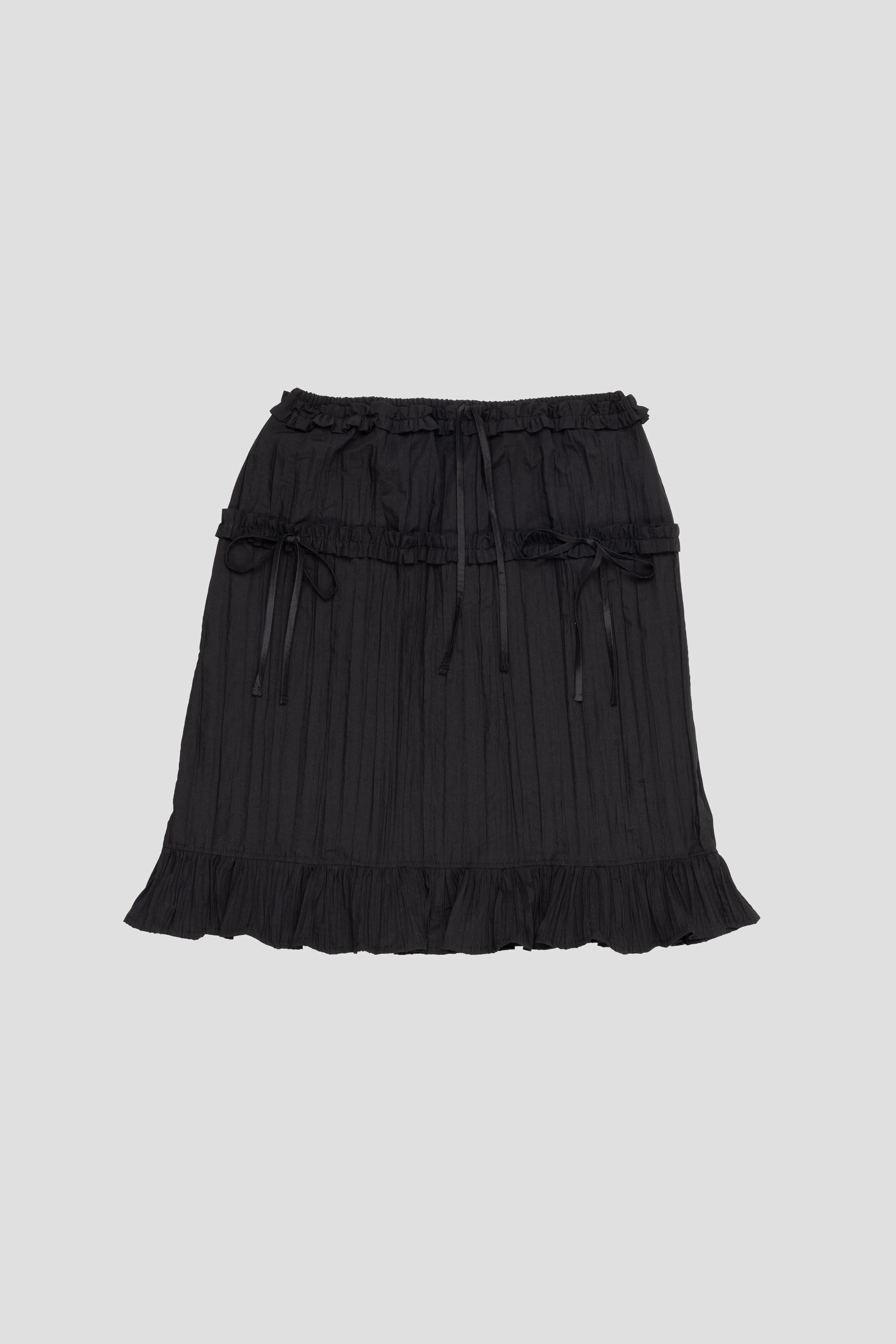 Ruffle Skirt Black