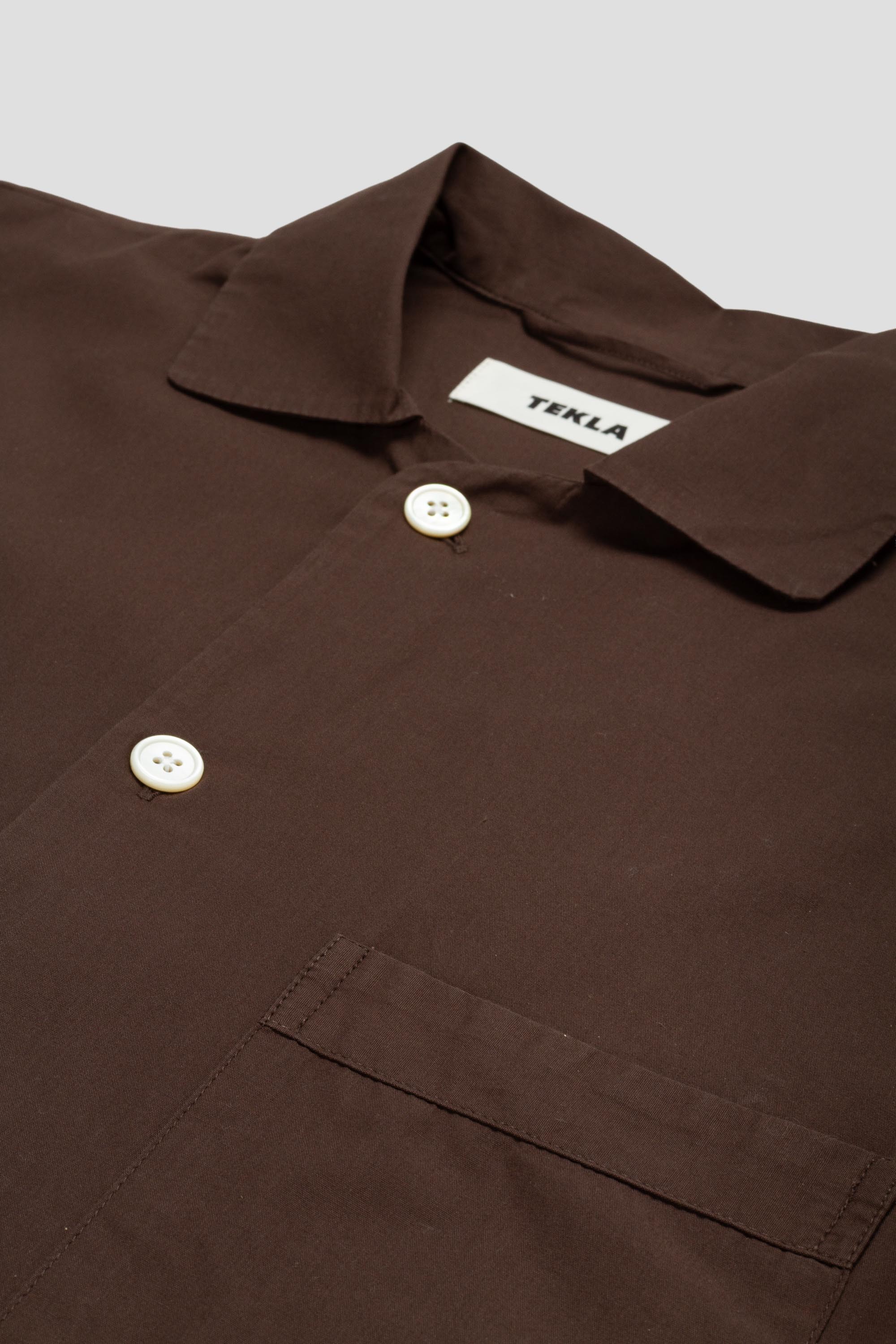 Pyjamas Shirt Coffee