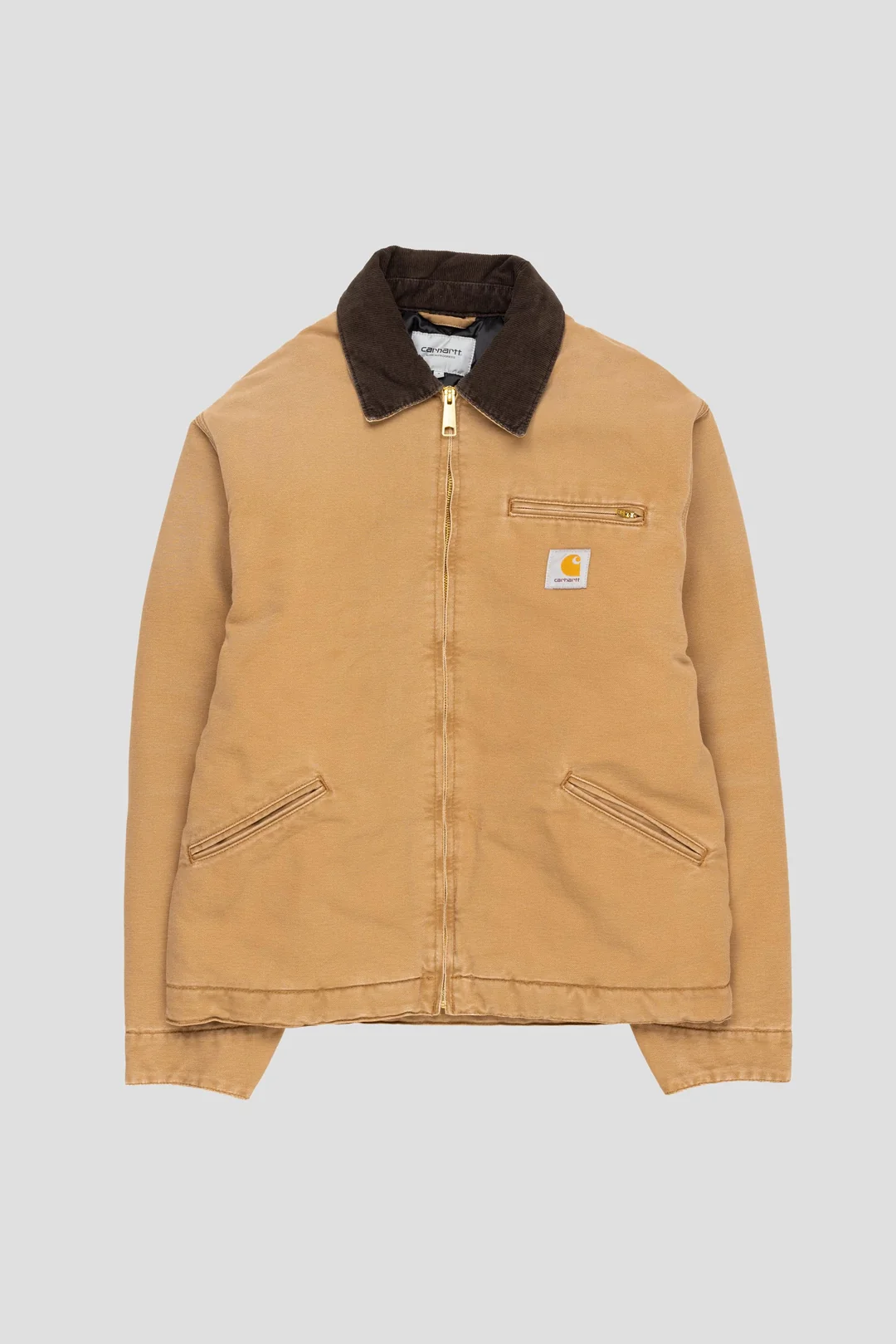 Carhartt WIPOG Detroit Jacket Hamilton Brown/Tobacco Stone Canvas