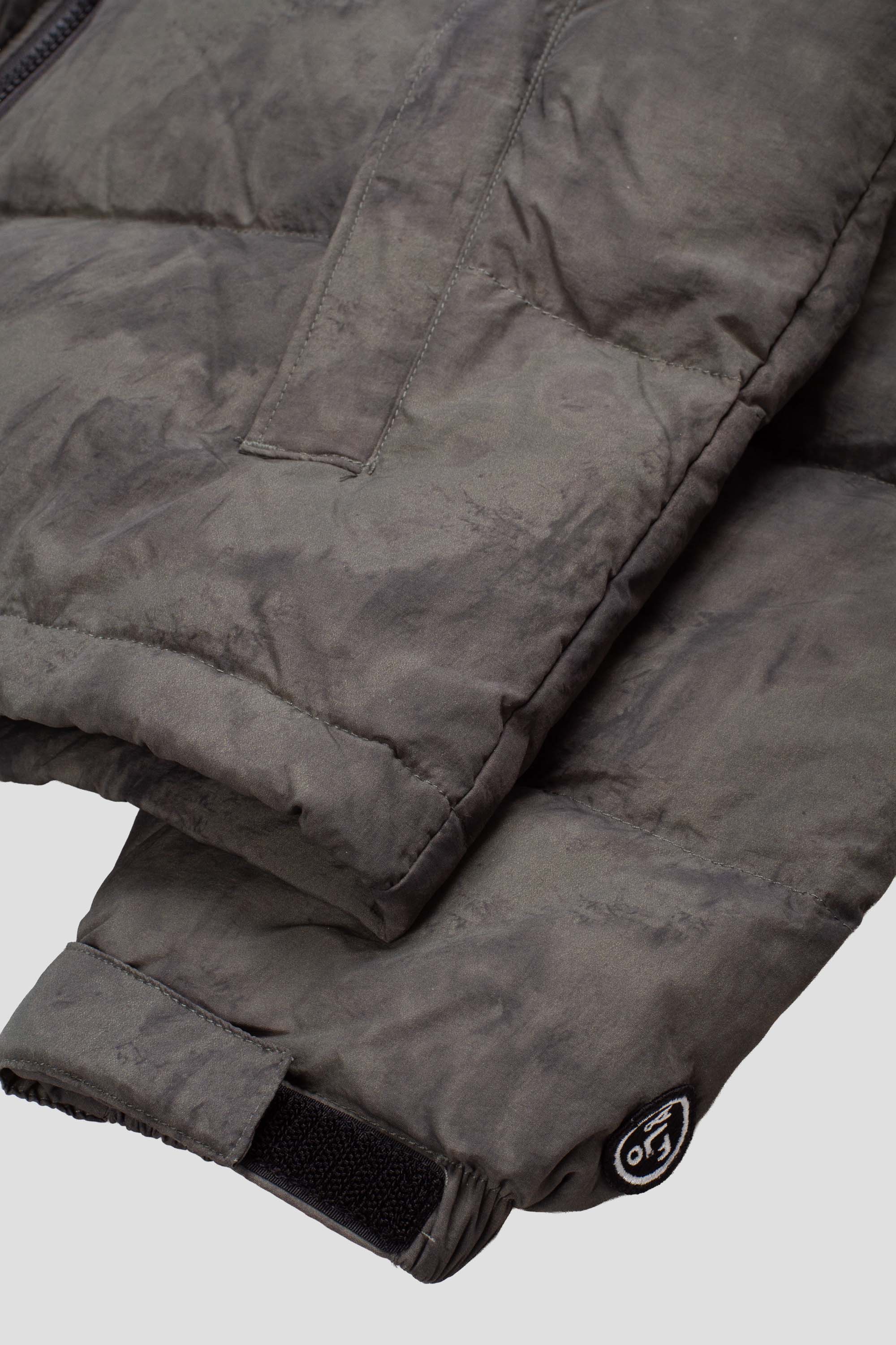 2-Tone Puffer Jacket Olive Night