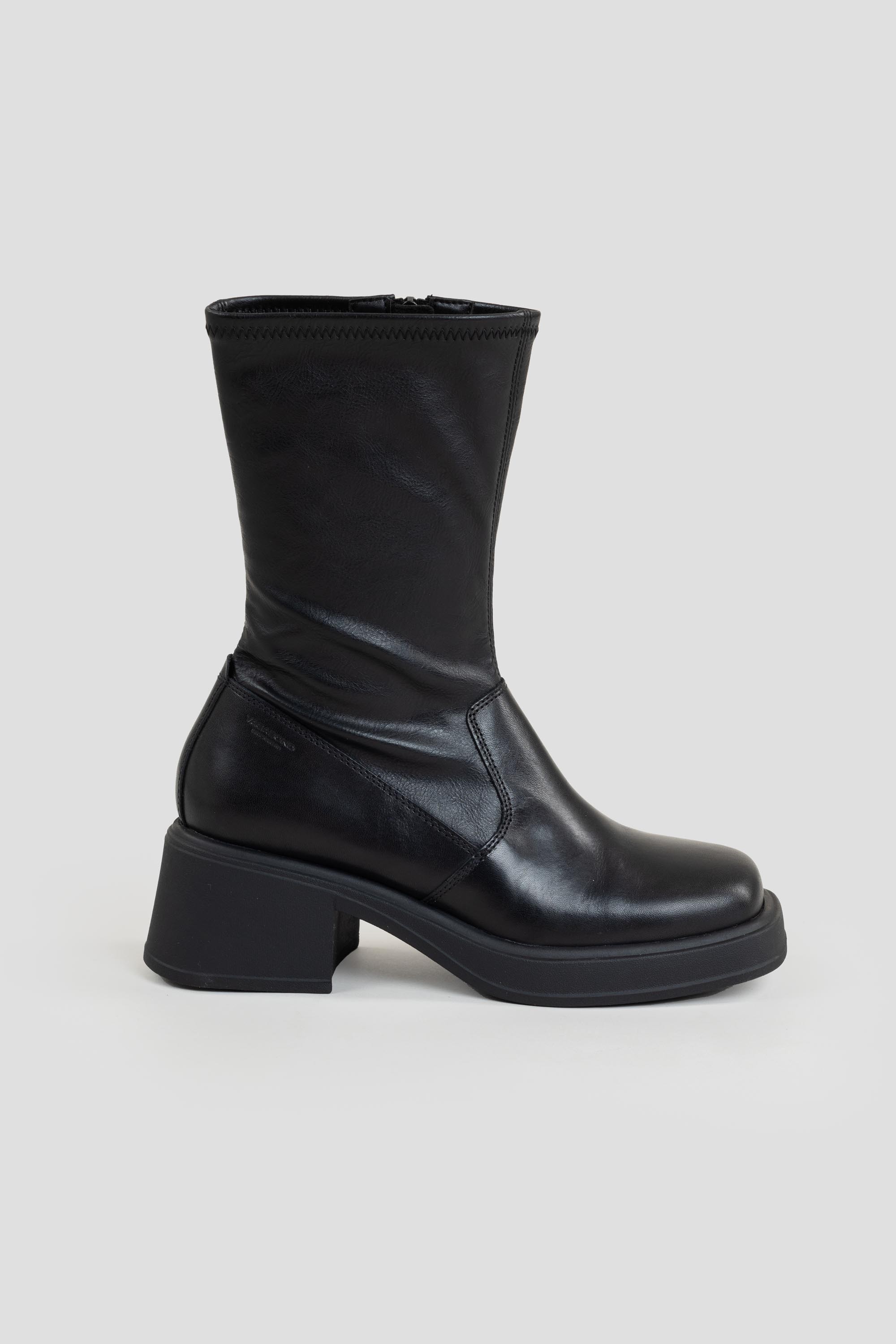 Dorah Stretch Boots Black