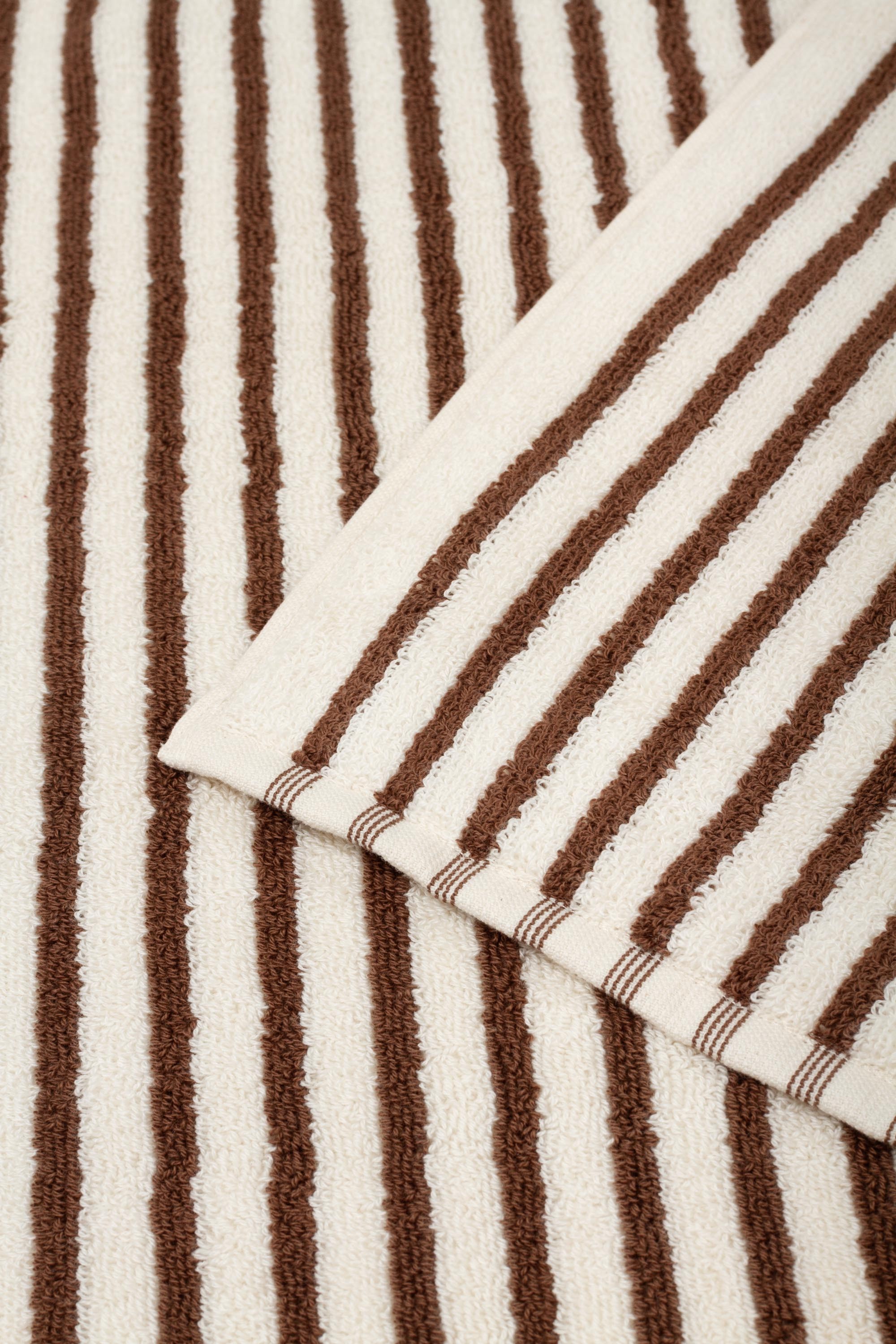 Terry Towel Hand Towel Kodiak Stripes
