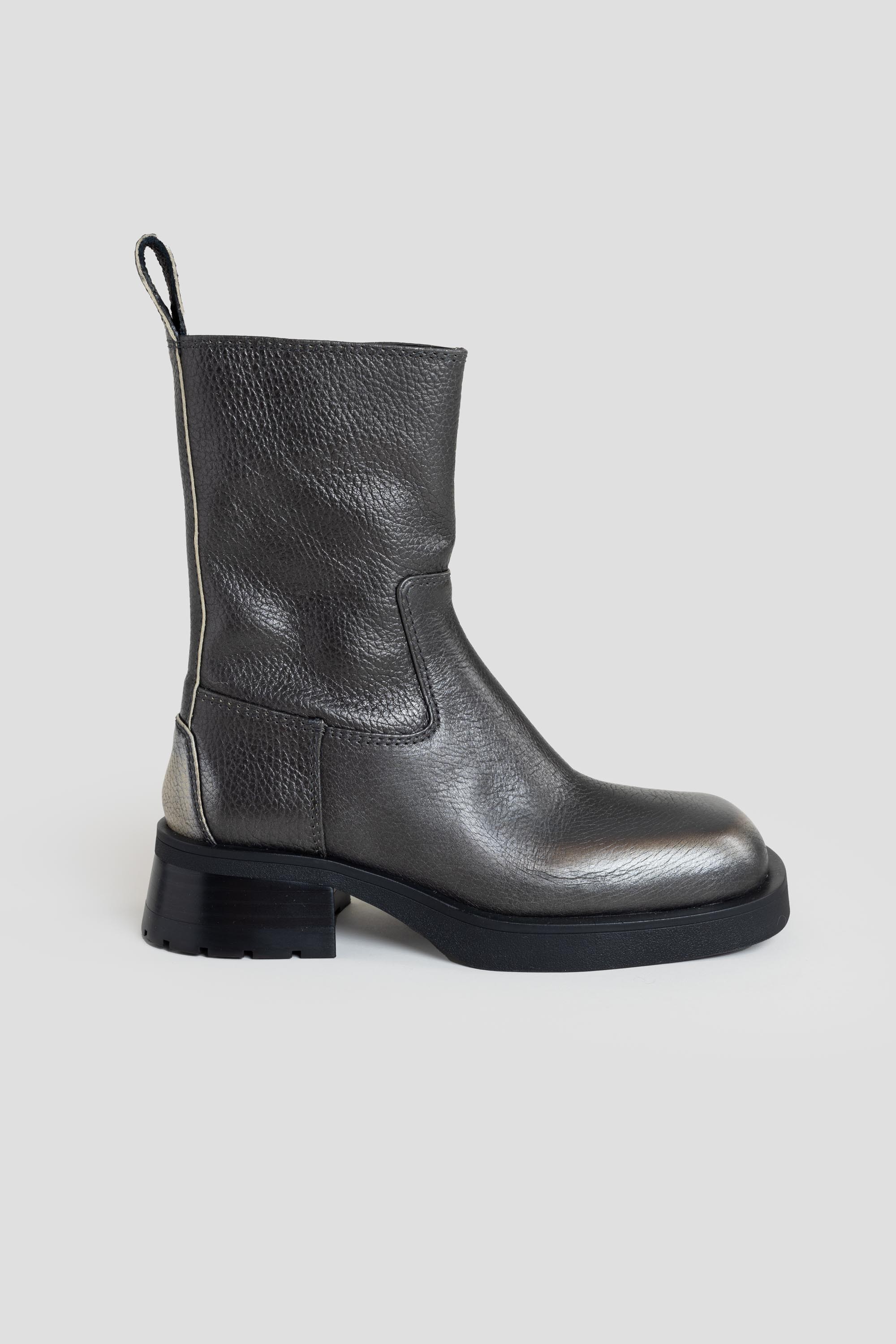 Yolanda Boots Brushed Silver