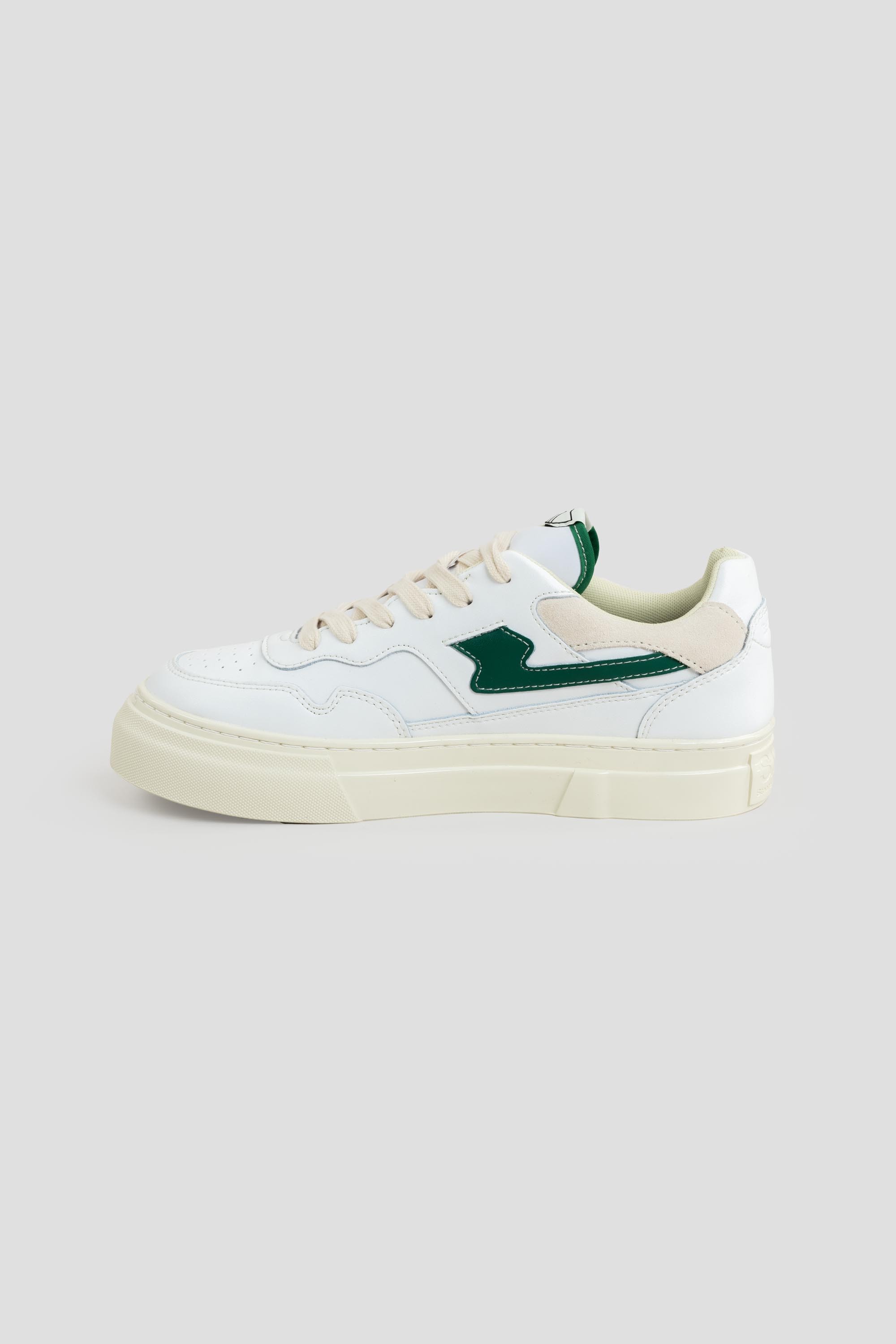 Pearl S-Strike Leather White/Green