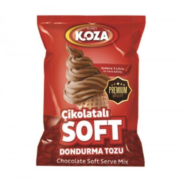 Premium Schokoladen-Soft-Eispulver Nr. 3 (1150 g / 3 l Wasser)