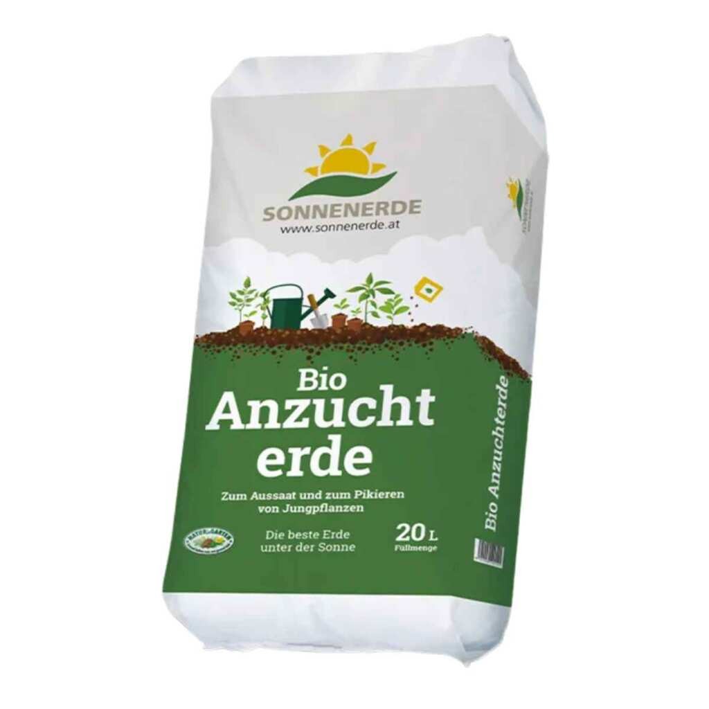 Bio Anzuchterde von SONNENERDE | Torffrei | 20 Liter