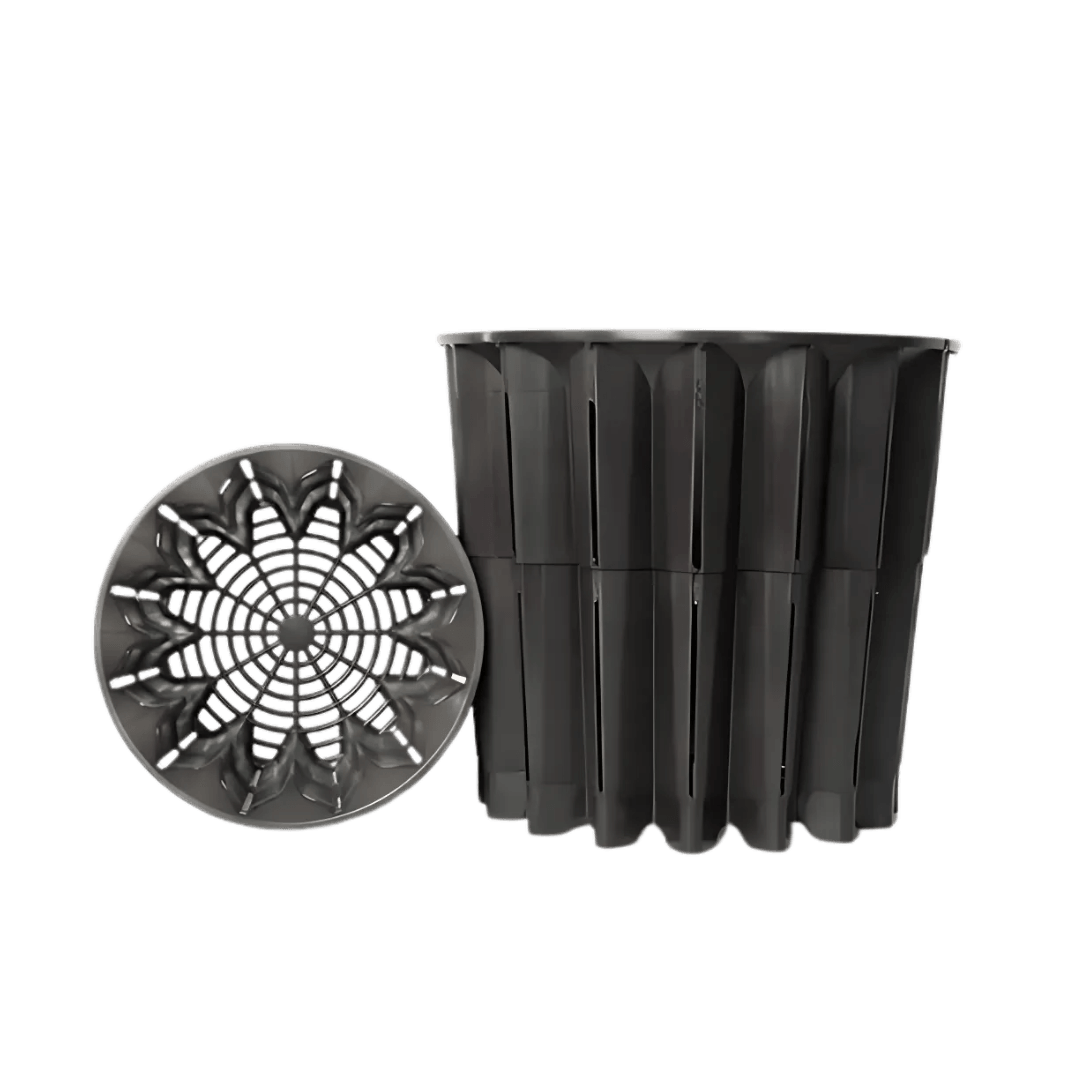 Roothus Anti-Spiral Pflanztopf für Cannabis | 1 L & 3 L Varianten 