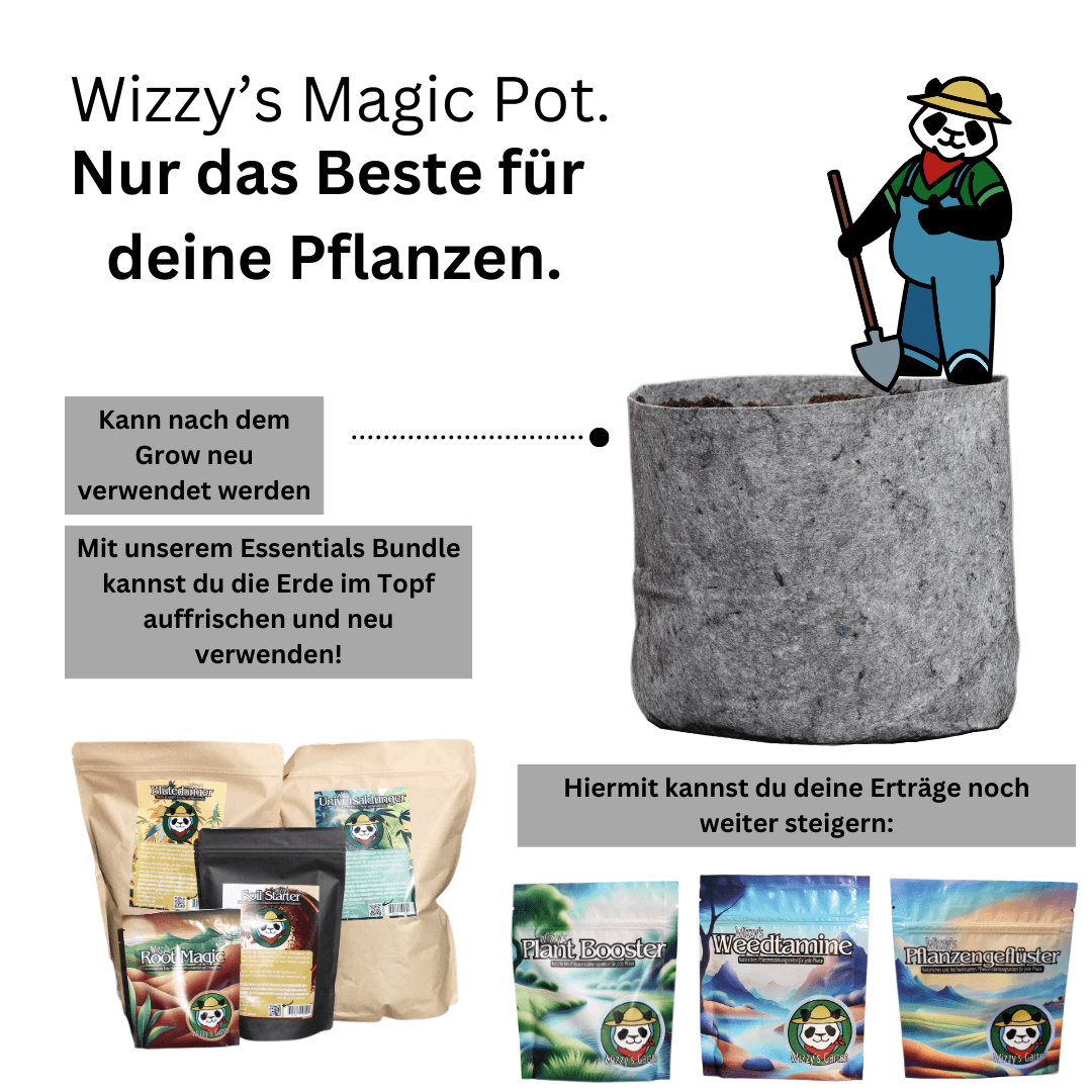Magic Pot - für den perfekten Outdoor Grow!
