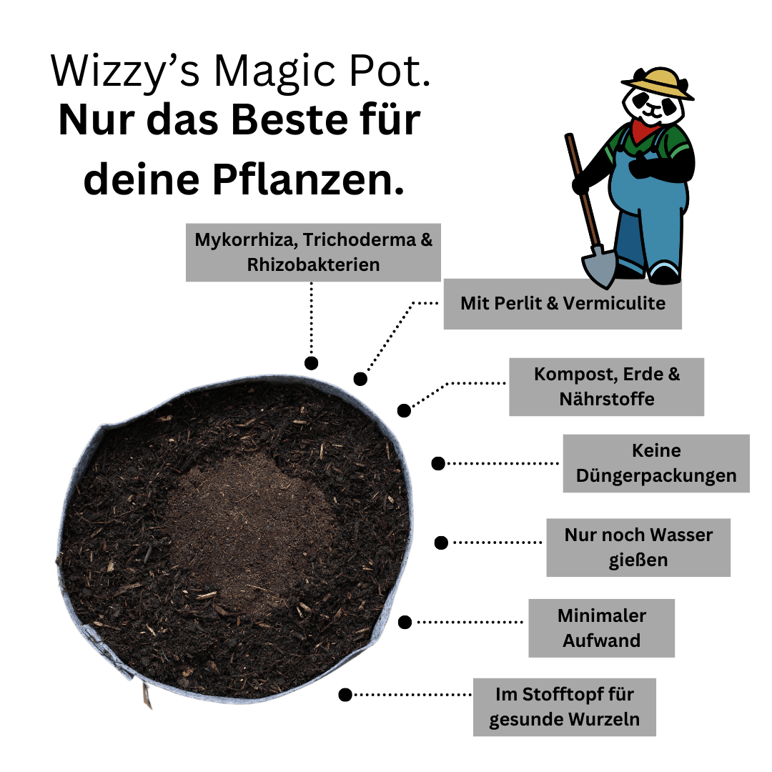 Magic Pot - für den perfekten Outdoor Grow!