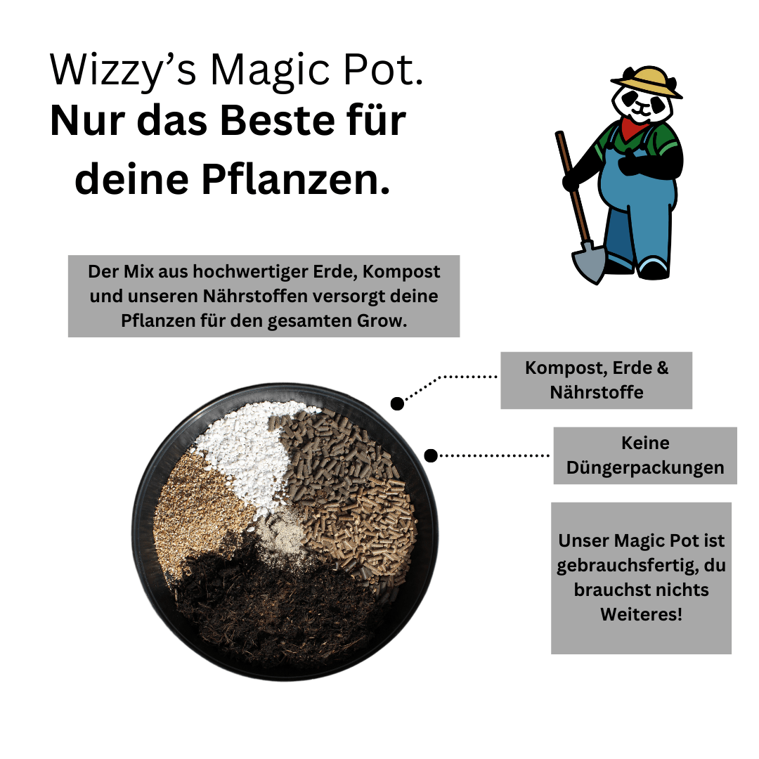 Magic Pot - für den perfekten Outdoor Grow!