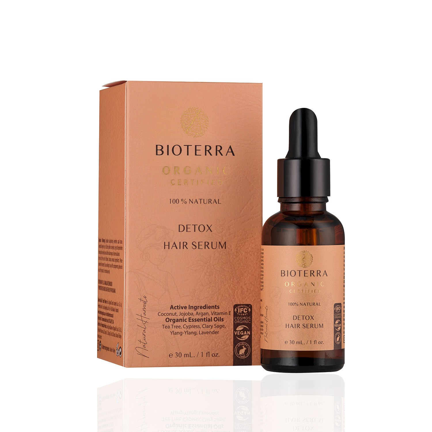 Bioterra Organisches Detox Haarserum 30 ml