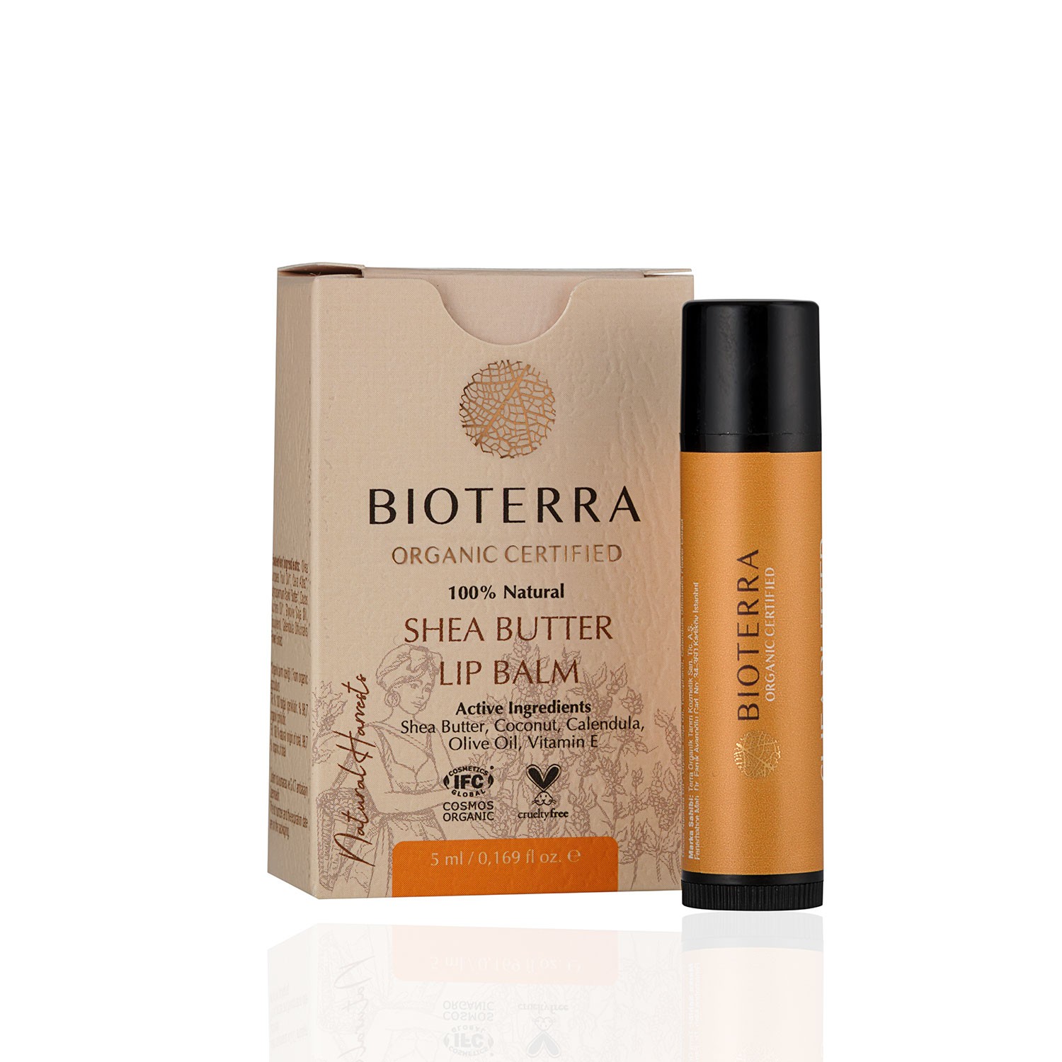 Bioterra Bio Shea Butter Lippenbalsam 5 ml