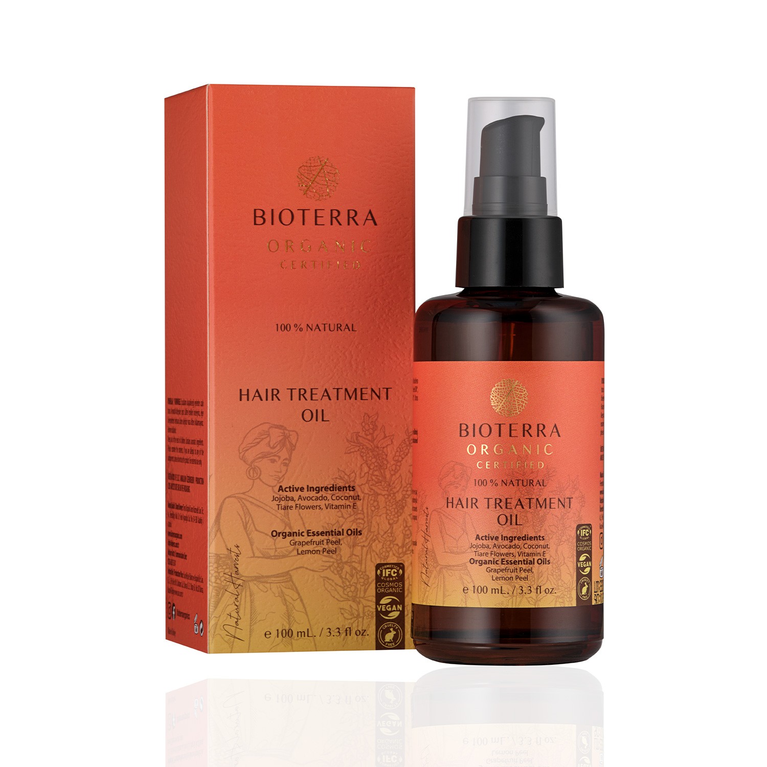 Bioterra Organisches Haaröl Hair Treatment Oil 100 ml