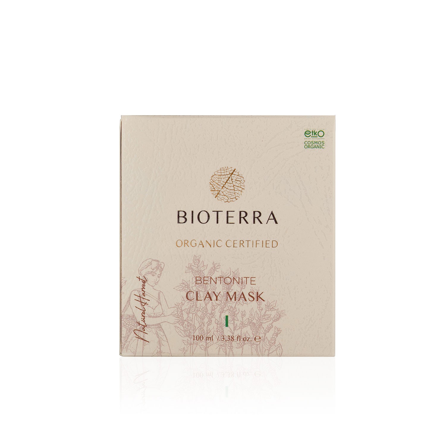 Bioterra Organische Bentonit Ton Maske 100 ml