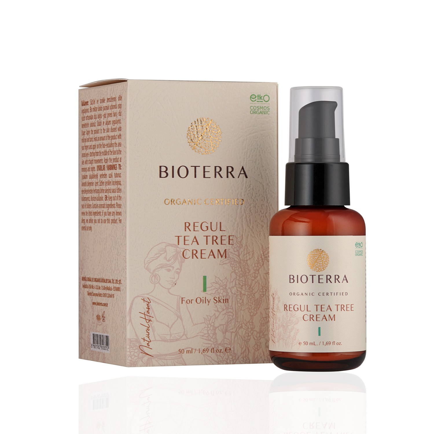 Bioterra Bio Teebaum Gesichtscreme 50 ml 