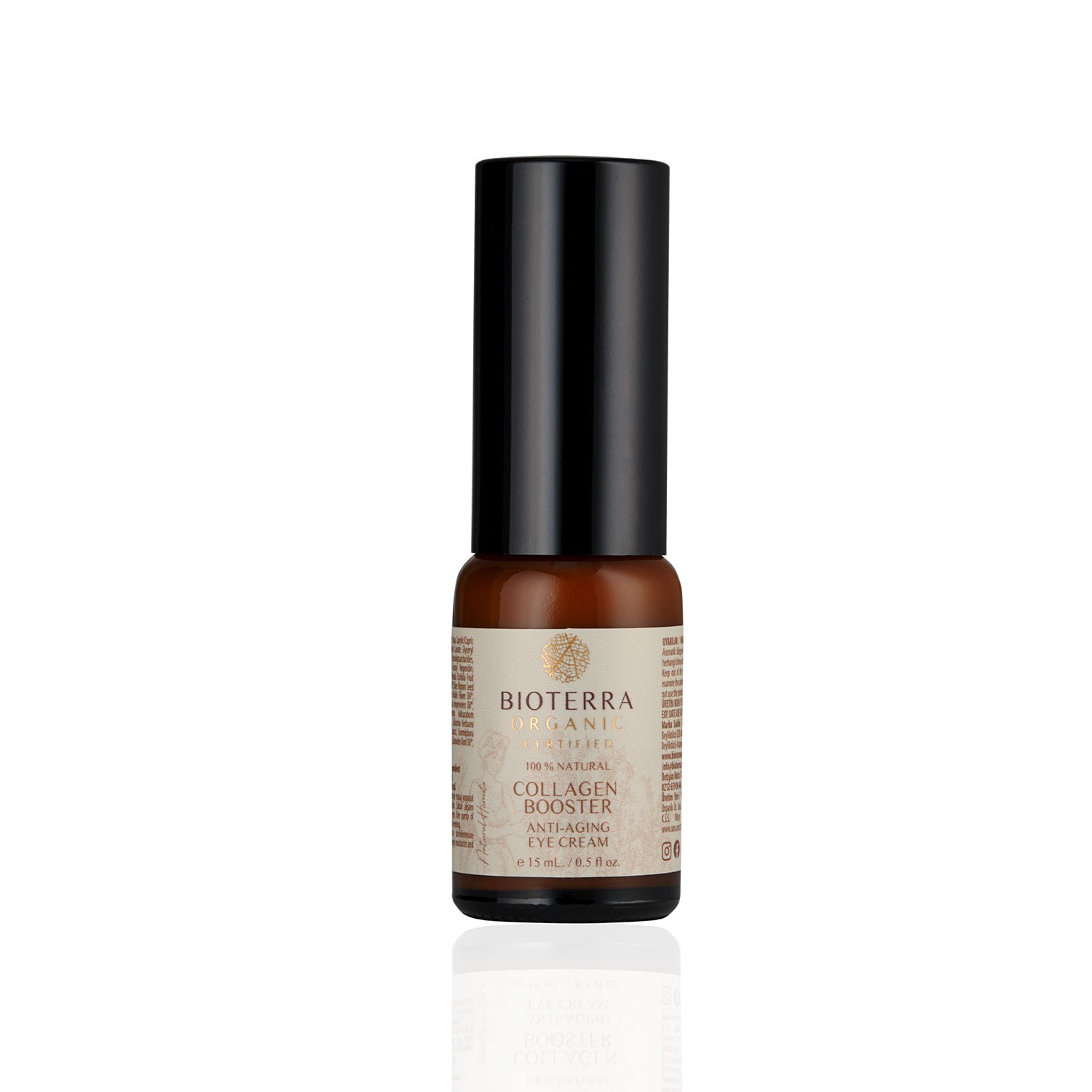 Bioterra Organische Kollagenunterstützende Anti Aging Augencreme 15 ml