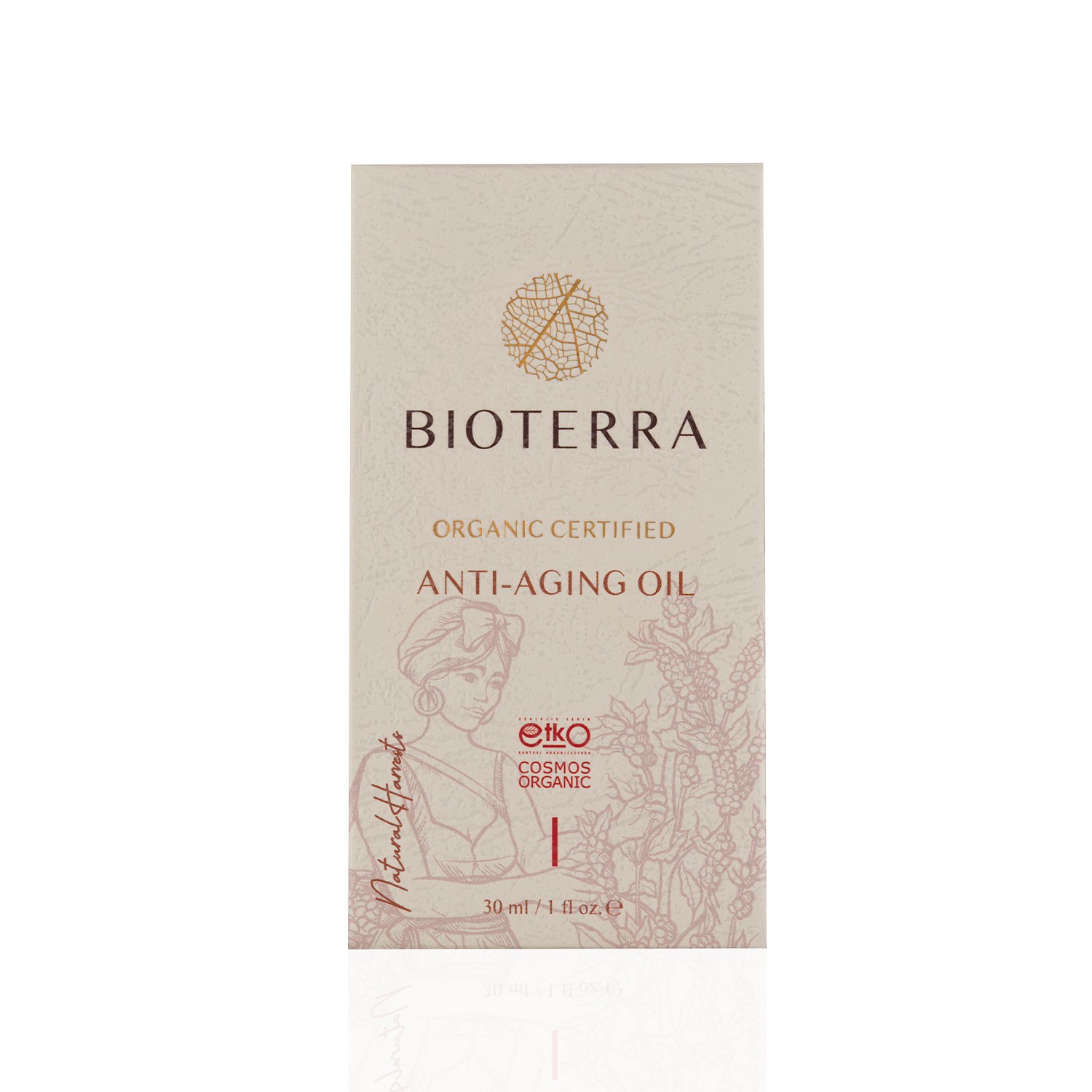 Bioterra Bio Kollagen Unterstützendes Anti Aging Gesichtspflegeöl 30 ml