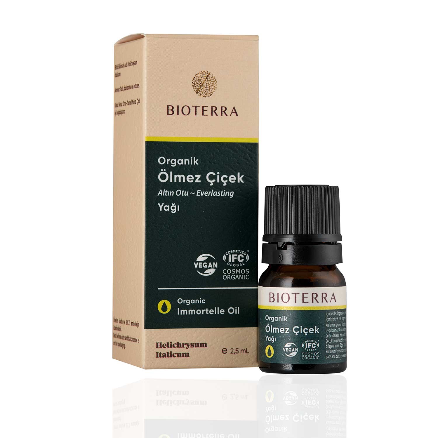 Bioterra Organik Immortelle Ätherisches Öl 2,5 ml