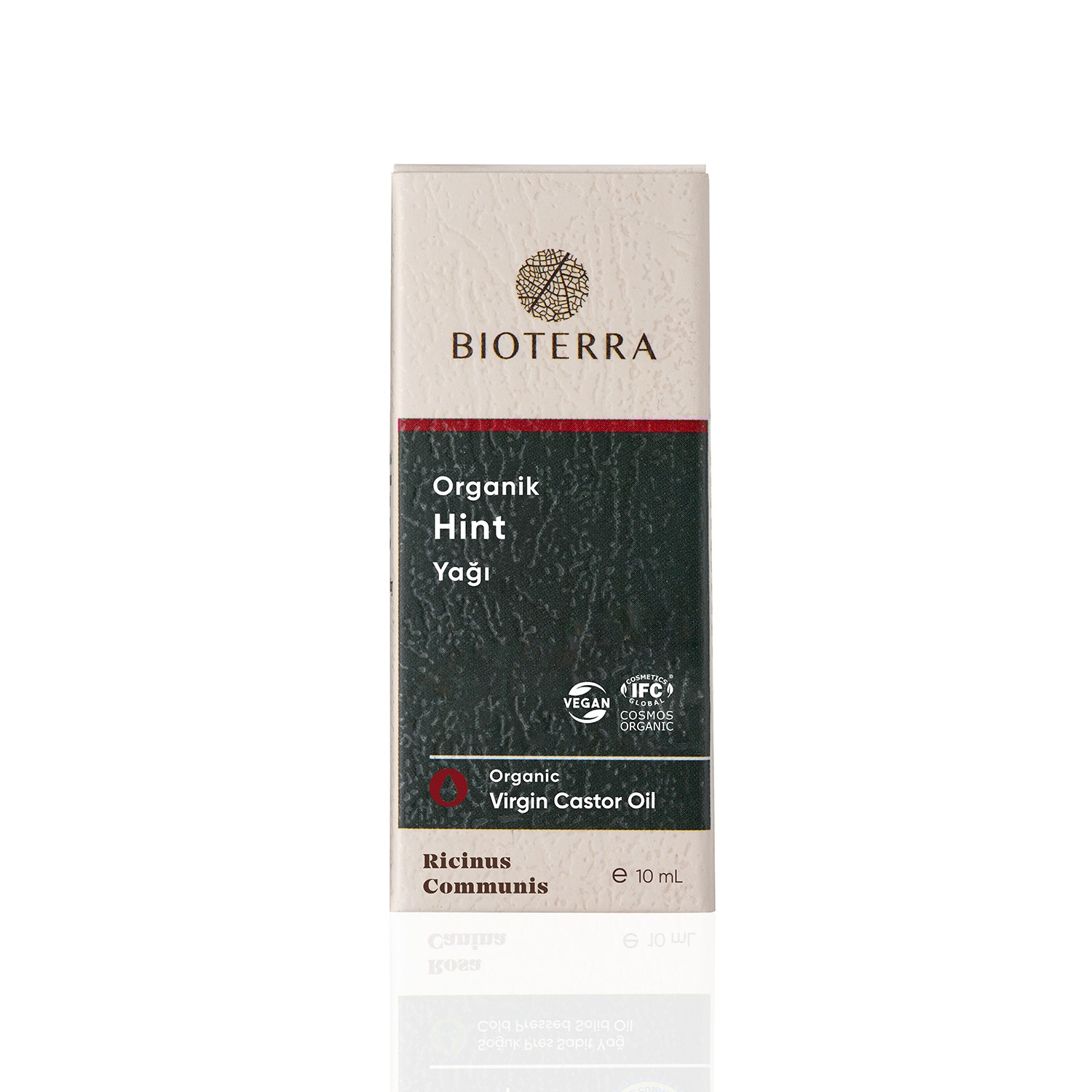 Bioterra Organisches indisches Öl - Bio Virgin Rizinusöl 10ml